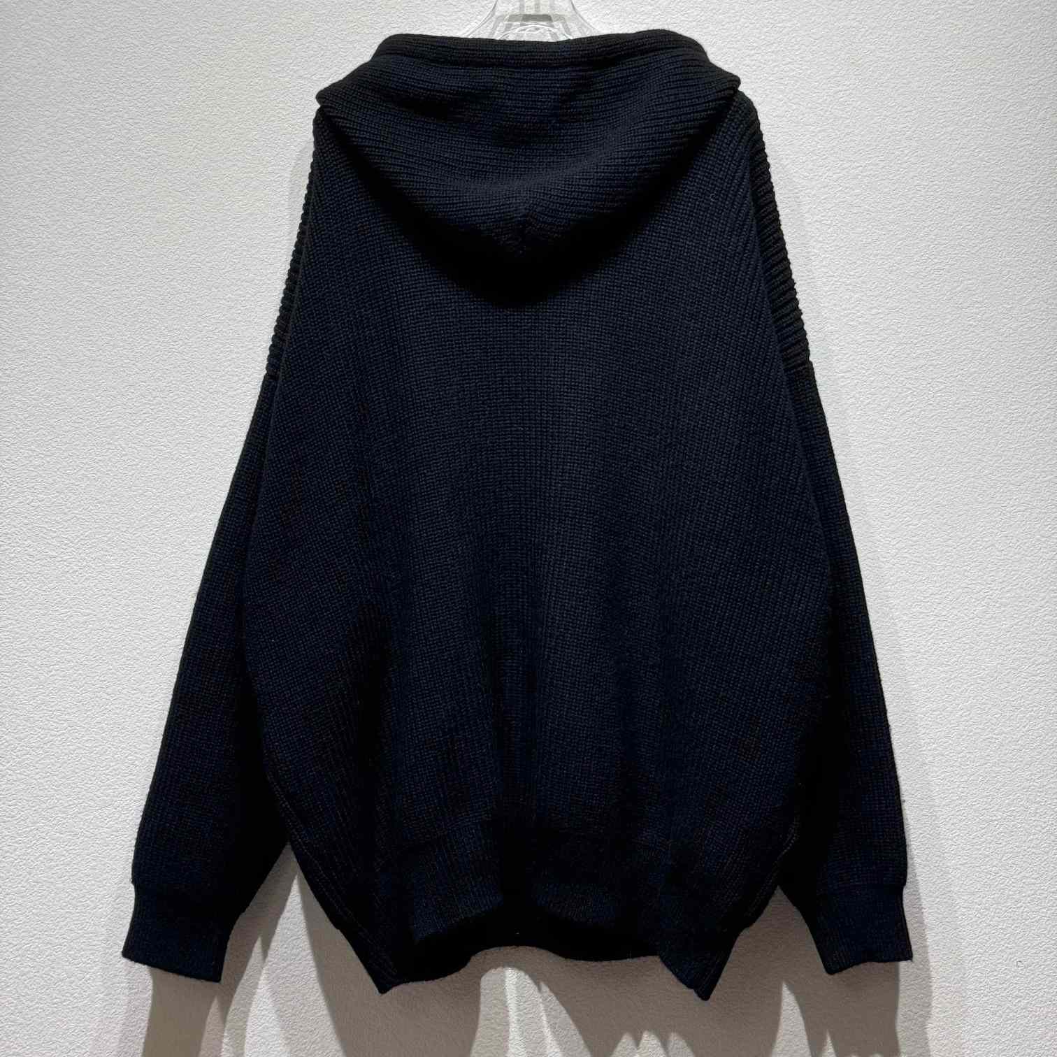 Celine Sweater In Ribbed Wool - EUR FASHION