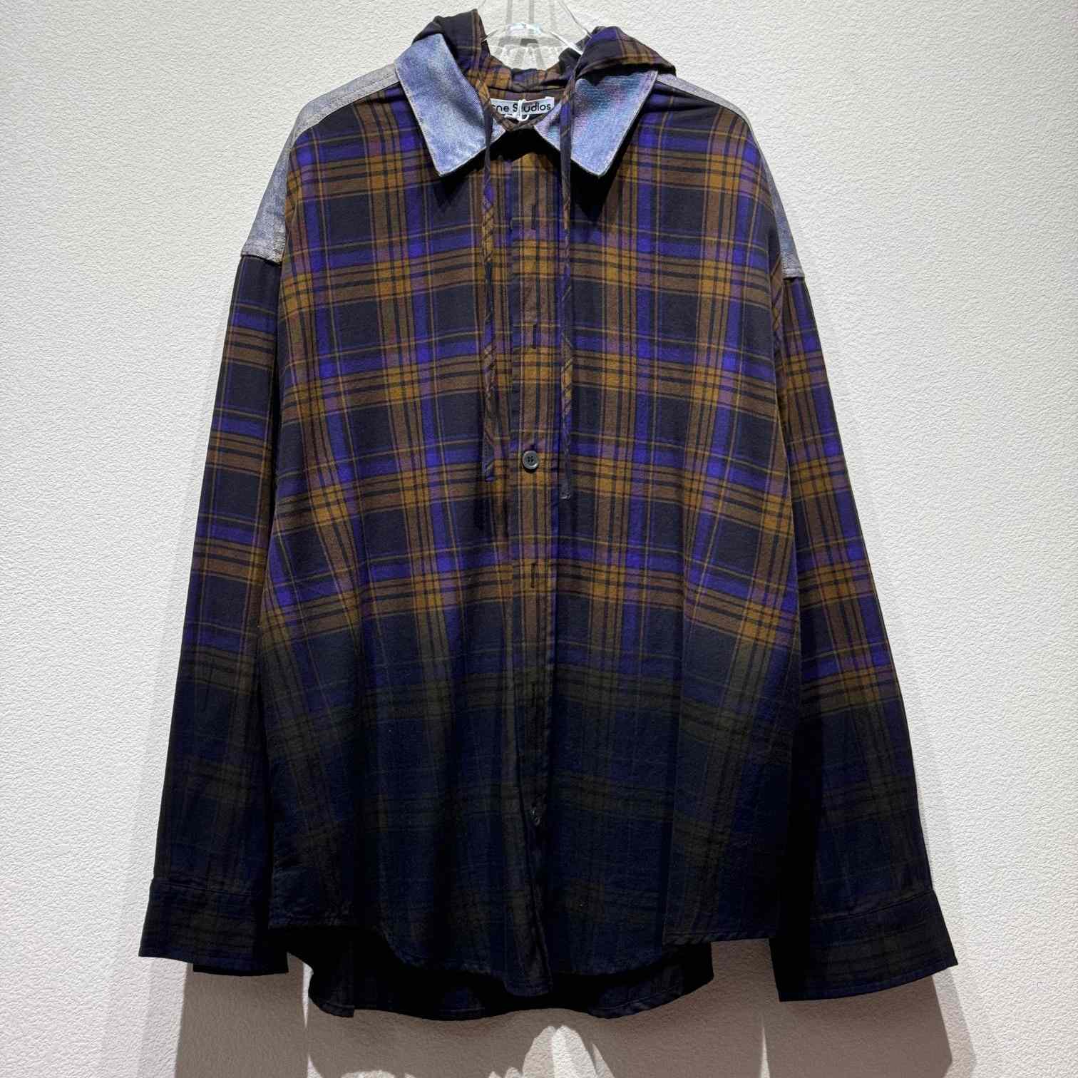 Acne Studios Hooded Button-up Shirt - EUR FASHION