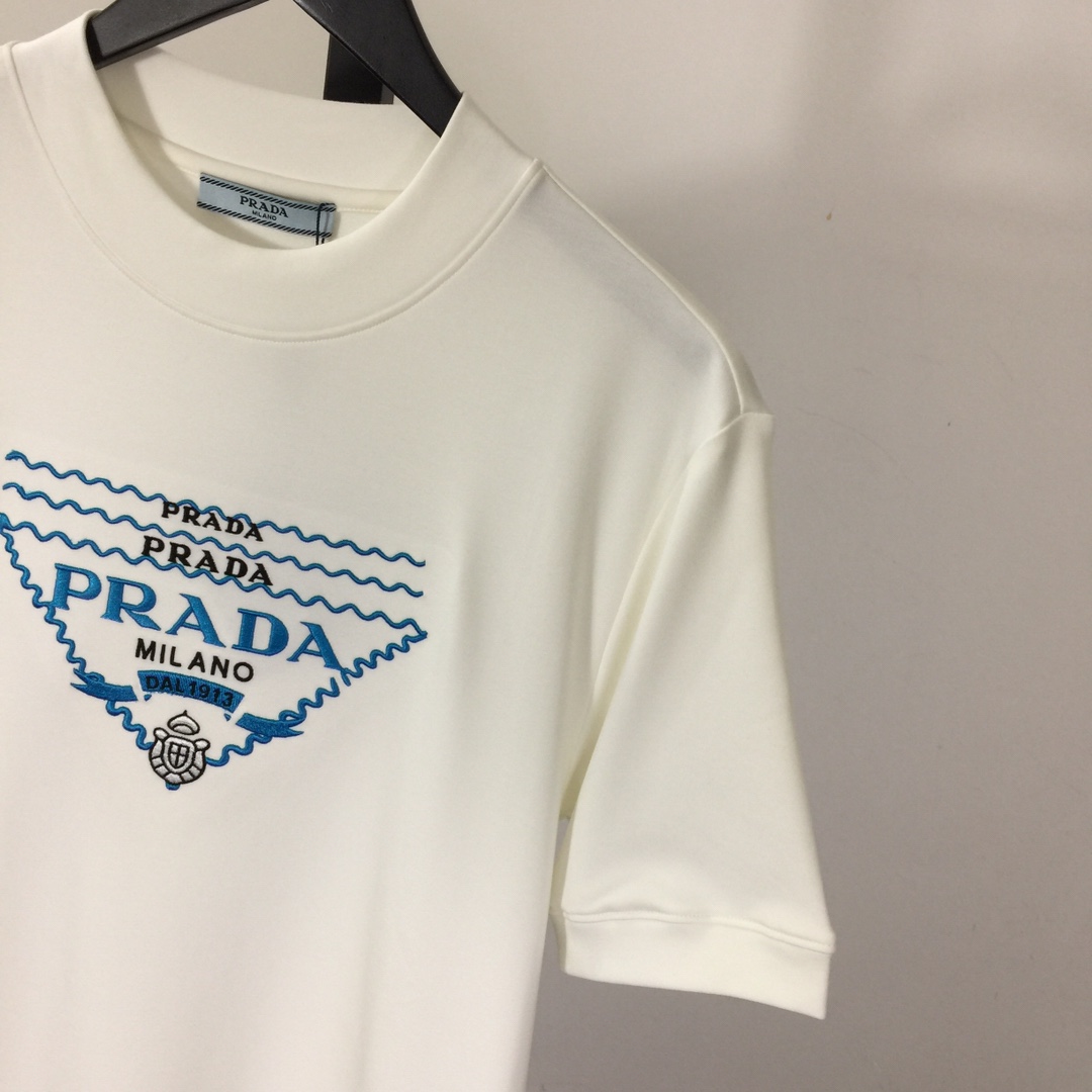 Prada Cotton T-shirts - EUR FASHION