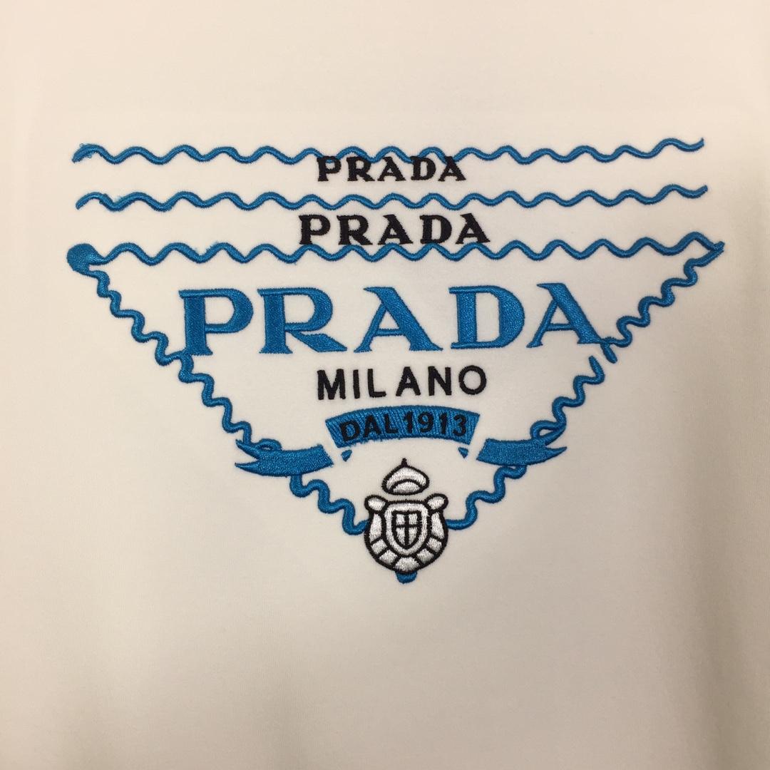 Prada Cotton T-shirts - EUR FASHION