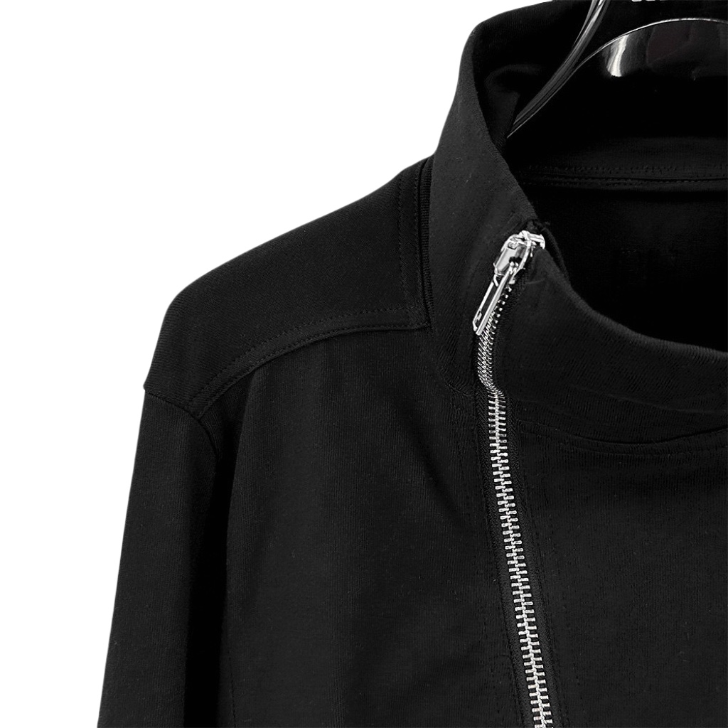 Rick Owens Off-centre Zip-up Jacket - EUR FASHION