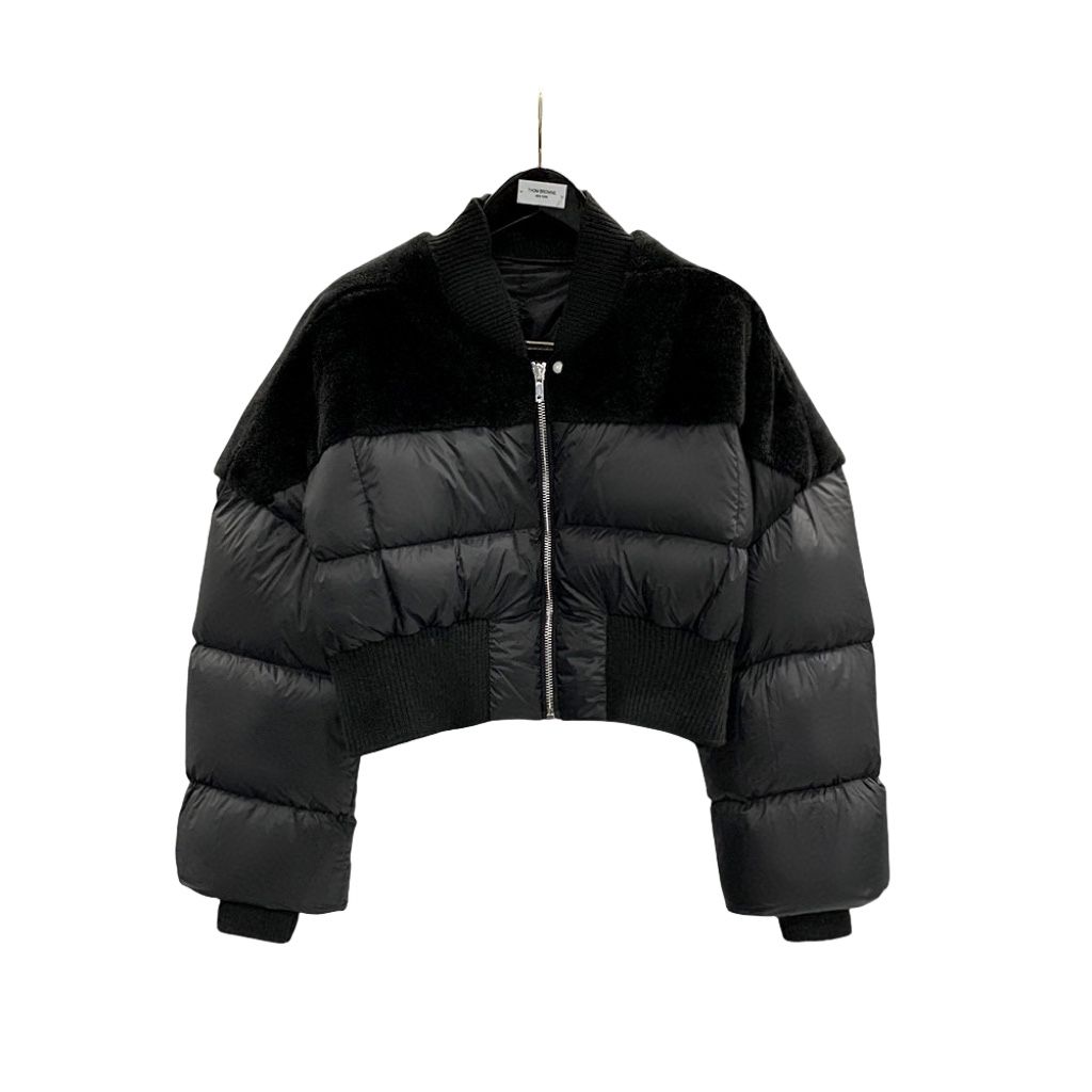 Rick Owens Padded Cropped Jacket - EUR FASHION