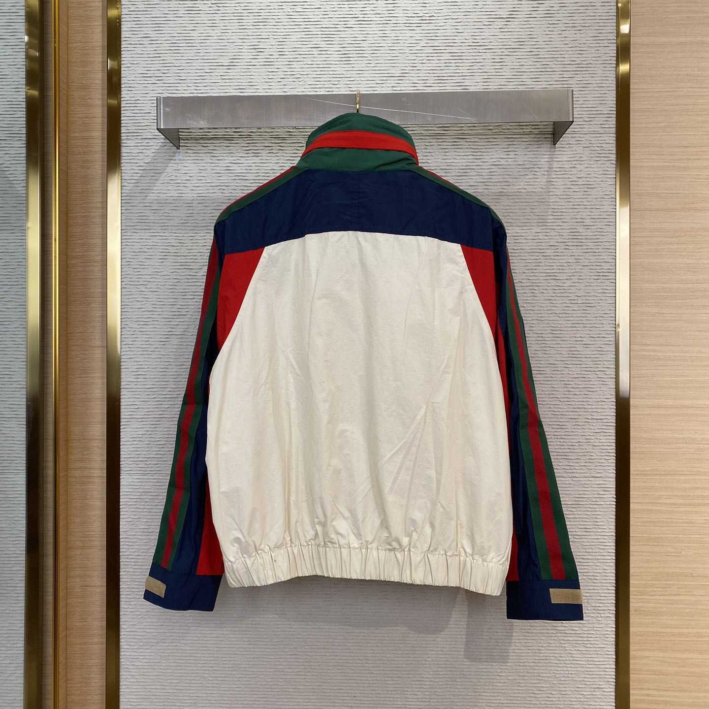 Gucci Cotton Nylon Jacket With Patch - EUR FASHION