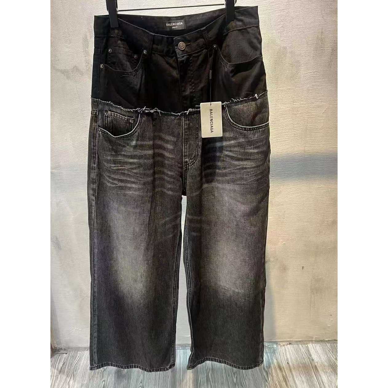 Balenciaga Large Denim Jeans - EUR FASHION