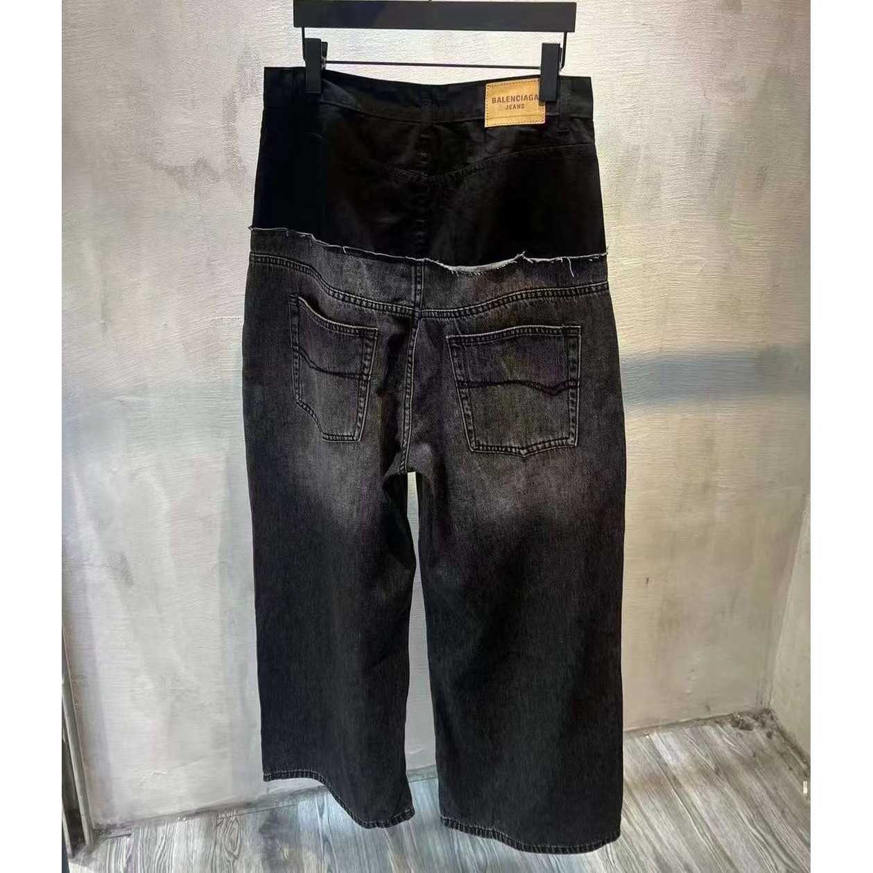 Balenciaga Large Denim Jeans - EUR FASHION