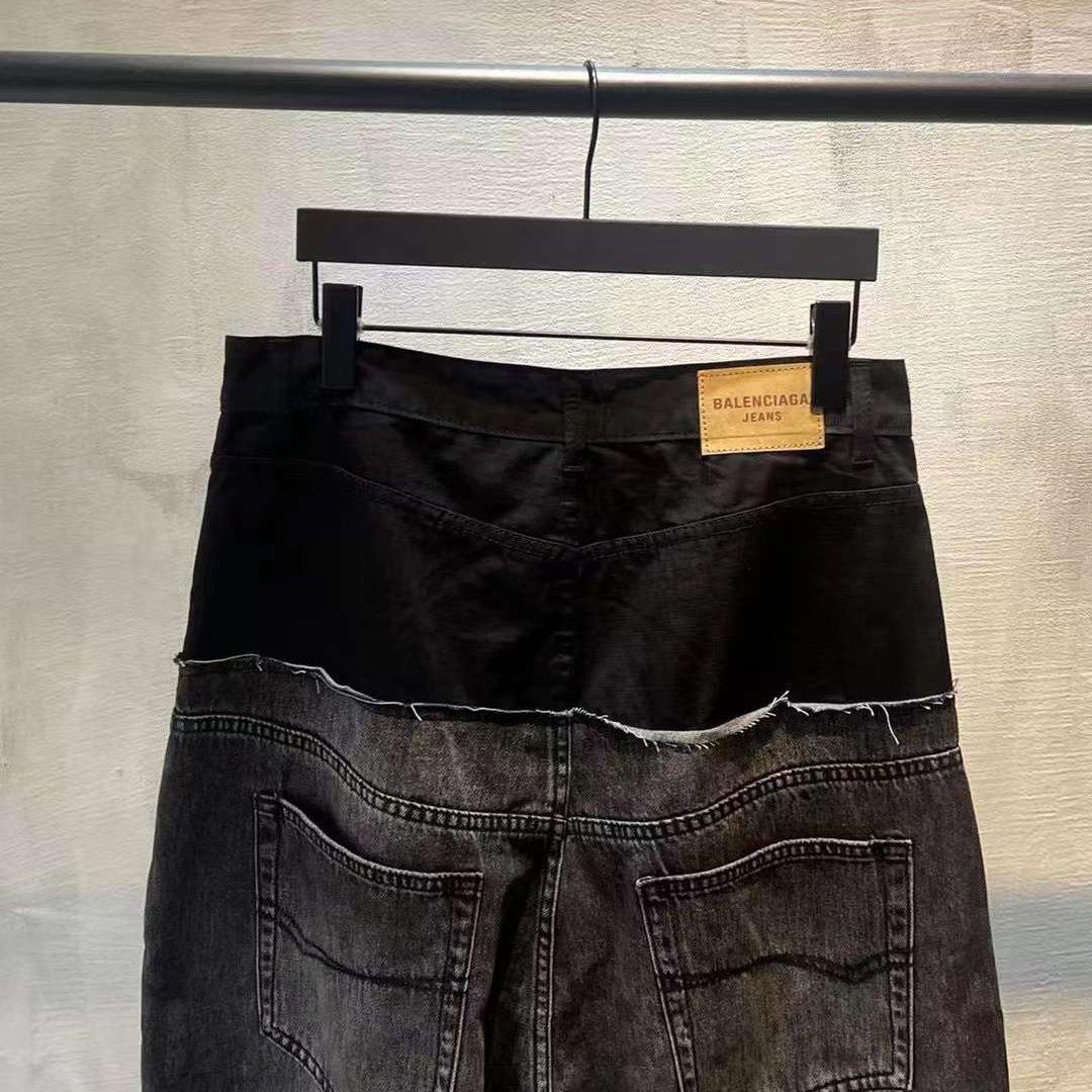 Balenciaga Large Denim Jeans - EUR FASHION