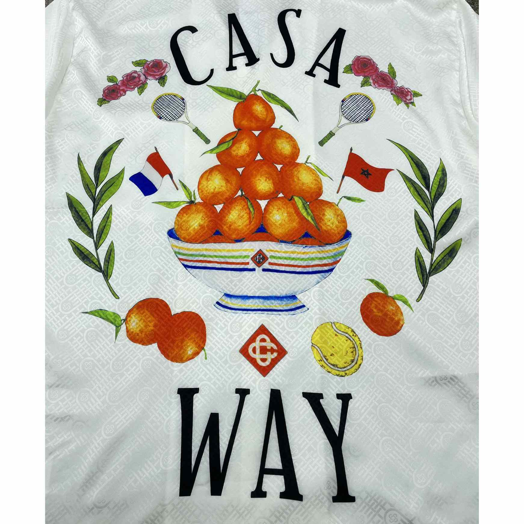 Casablanca Casa Way Monogram Shirt   CA3478 - EUR FASHION