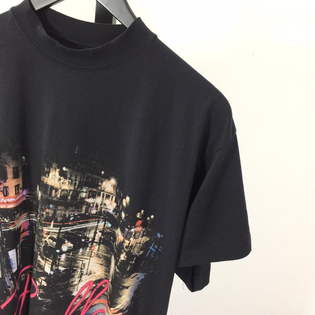 Balenciaga Pigalle T-Shirt Oversized In Black - EUR FASHION