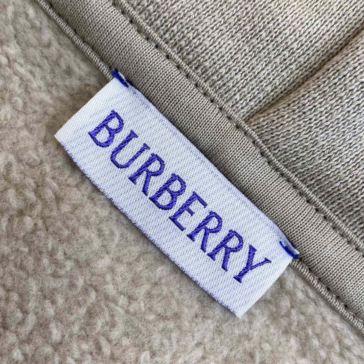 Burberry Cotton Blend Zip Hoodie - EUR FASHION