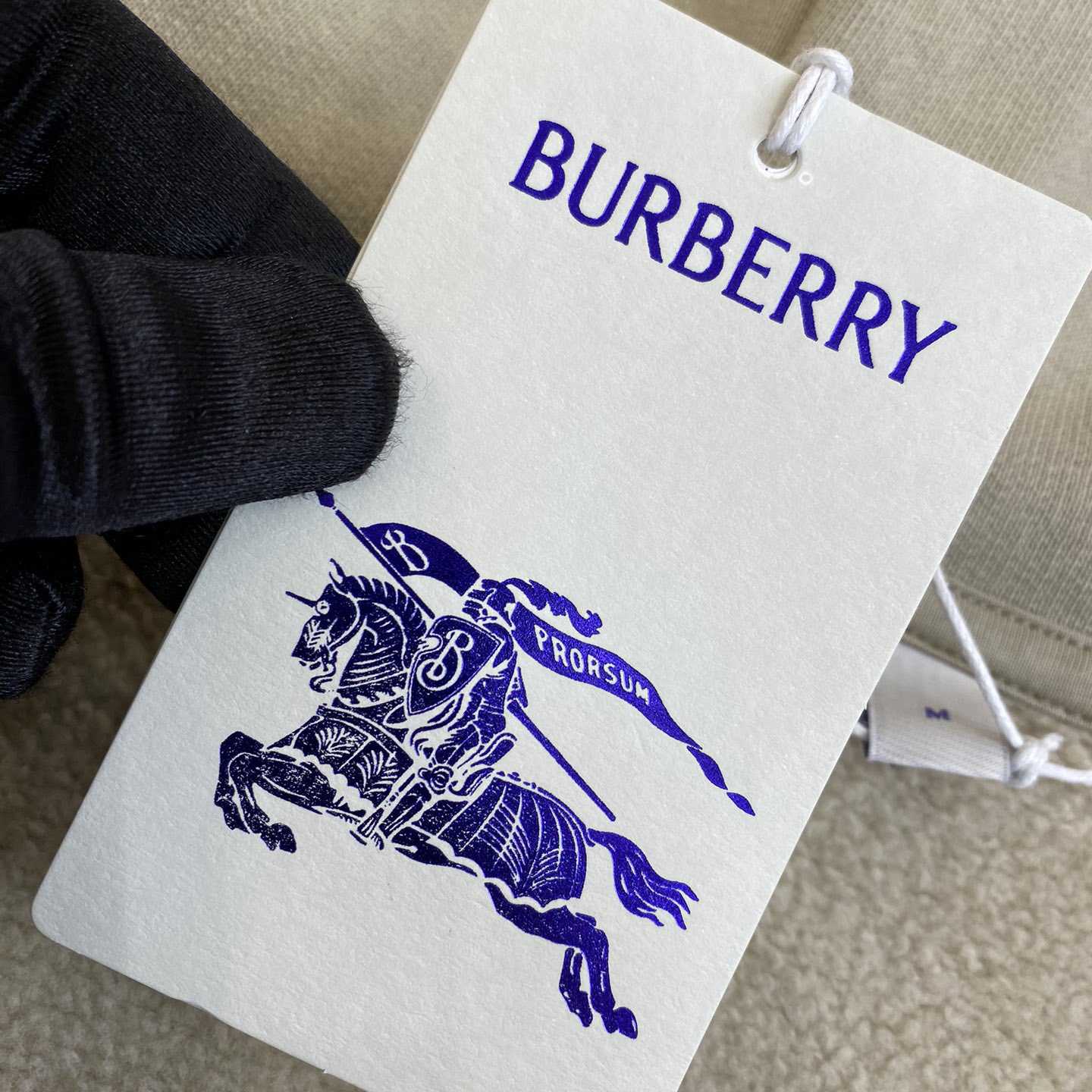 Burberry Cotton Blend Zip Hoodie - EUR FASHION