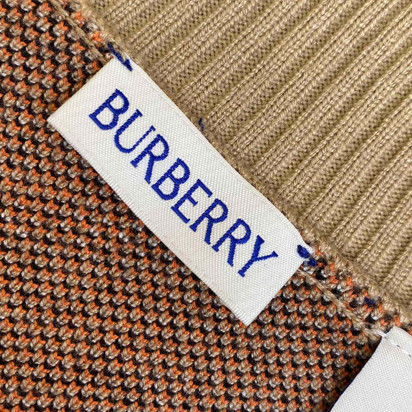 Burberry Check Wool Blend Track Jacket - EUR FASHION