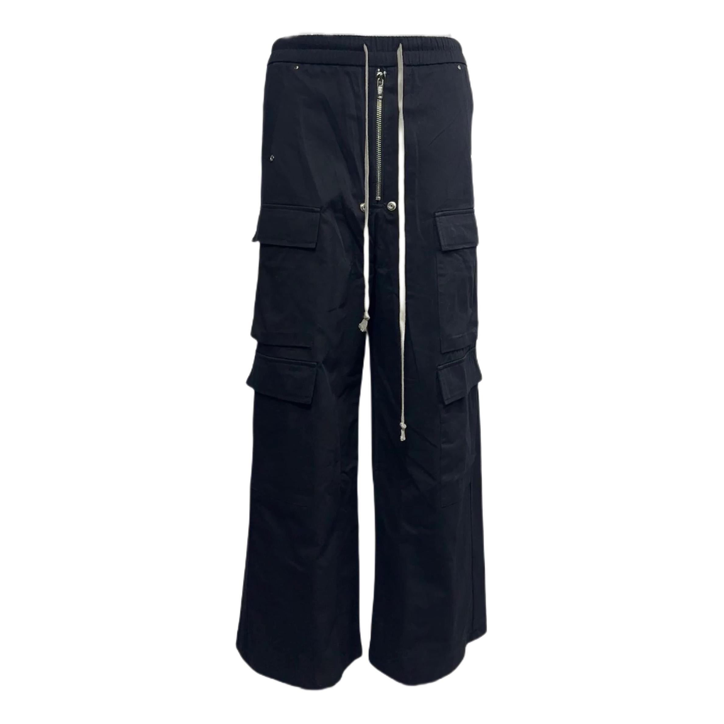 Rick Owens Cargobelas Wide-leg Trousers - EUR FASHION