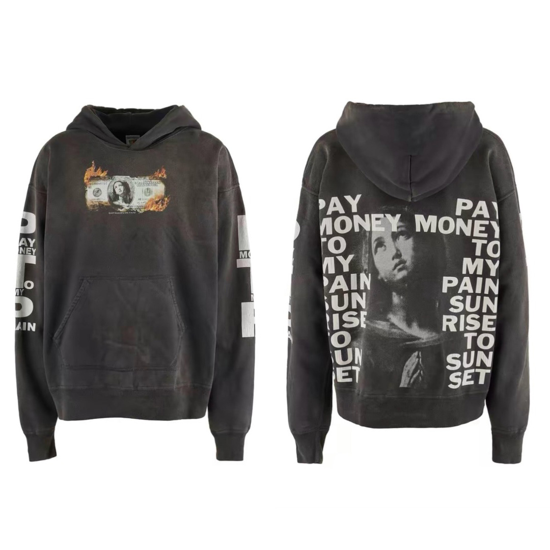 Saint Michael x Pay money To my Pain Hoodie - EUR FASHION