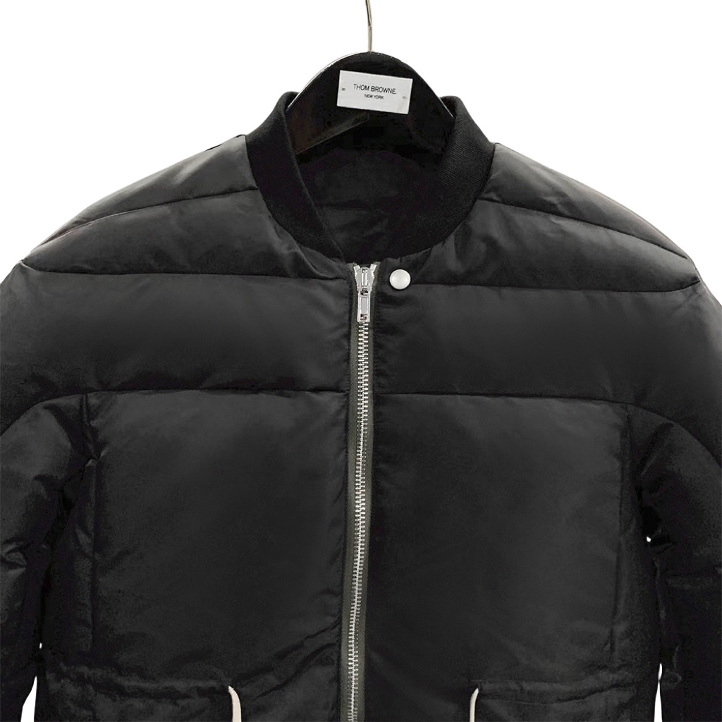 Rick Owens Drawstring Waist Bomber Jacket - EUR FASHION