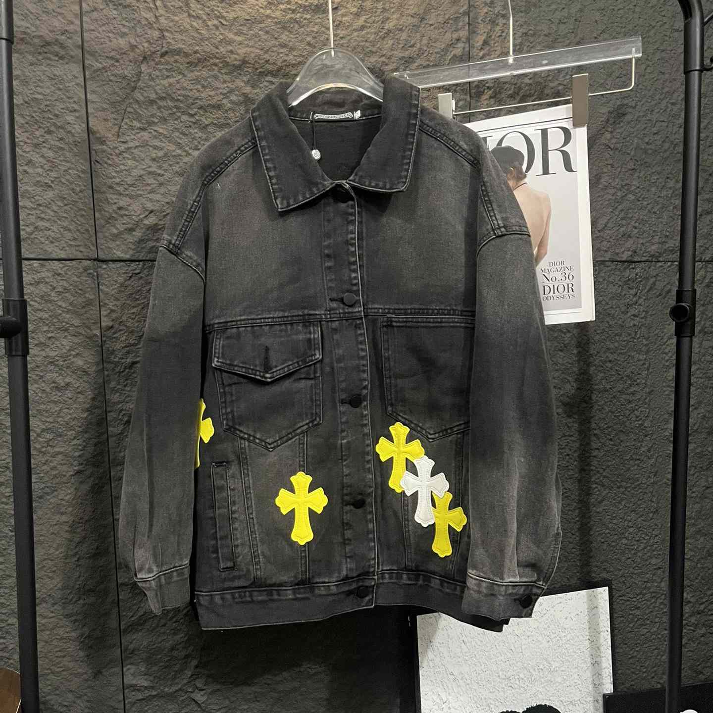 Chrome Hearts Denim Jacket - EUR FASHION