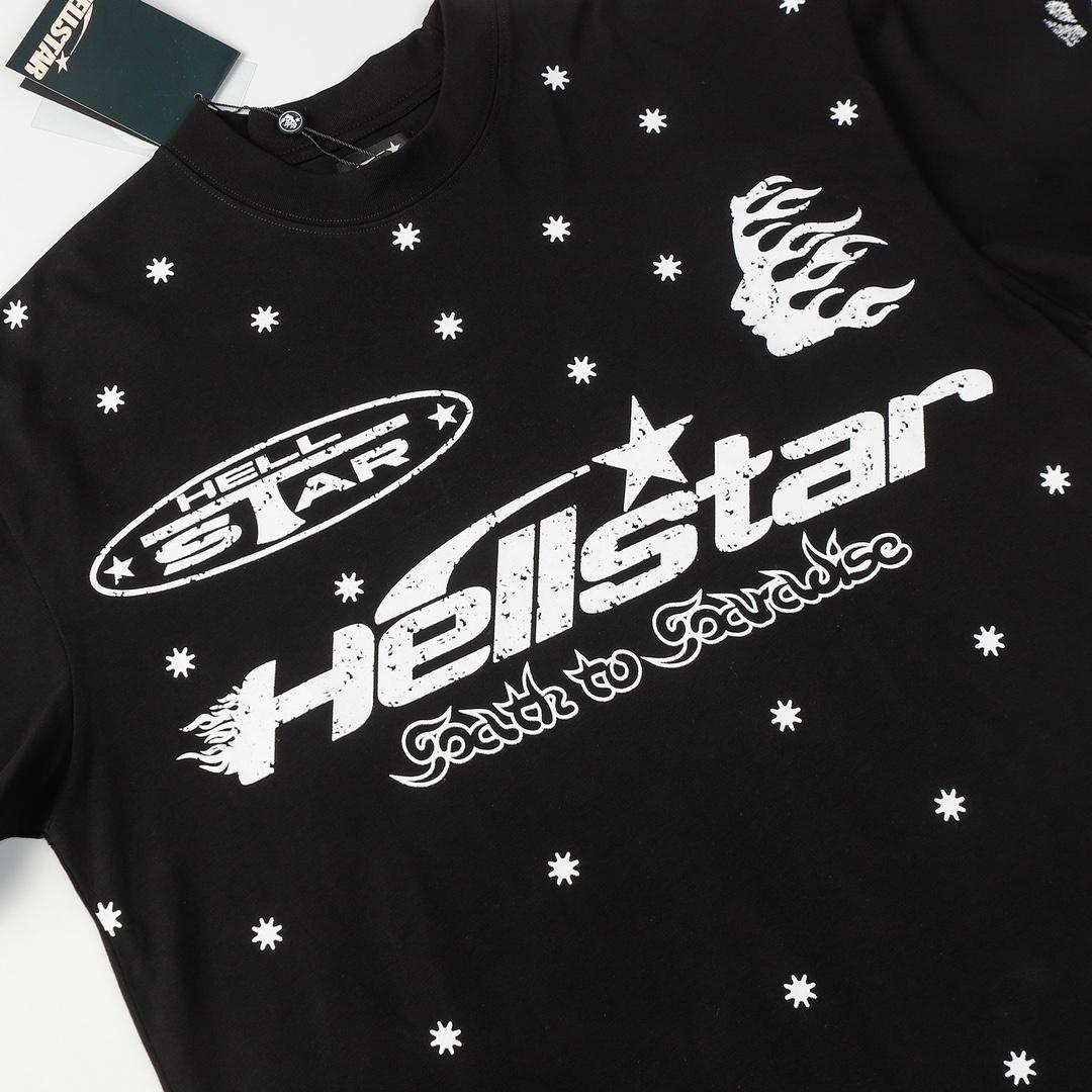 Hellstar Meteor Flame Limited Edition Long Sleeve T-Shirt - EUR FASHION