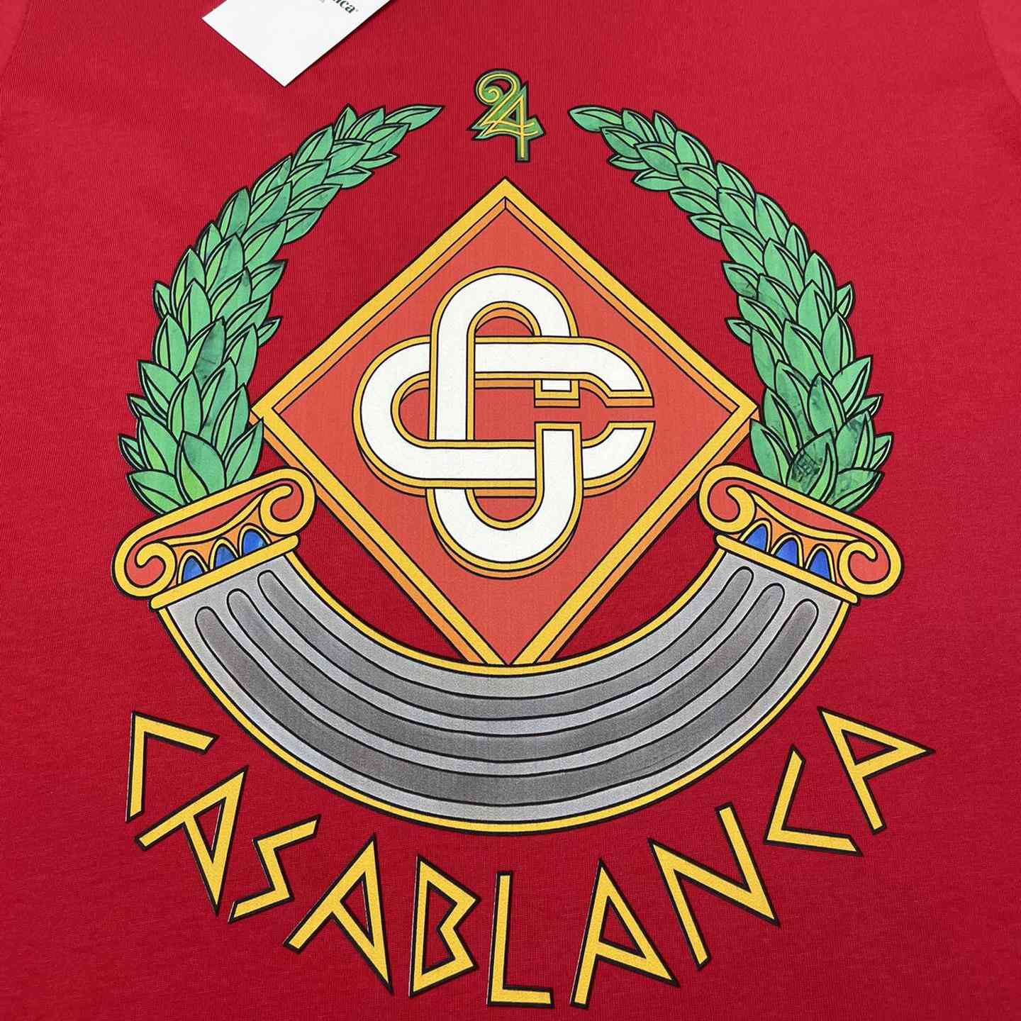 Casablanca Casa Crest Tee   C925 - EUR FASHION