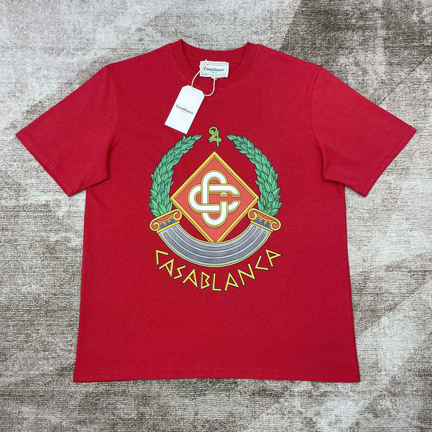 Casablanca Casa Crest Tee   C925 - EUR FASHION