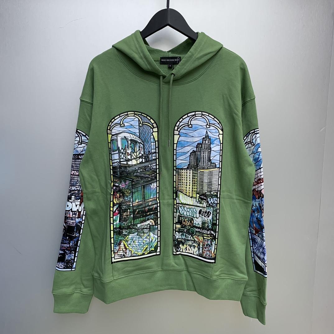 Who Decides War Sandy Lane Hooded Pullover - EUR FASHION