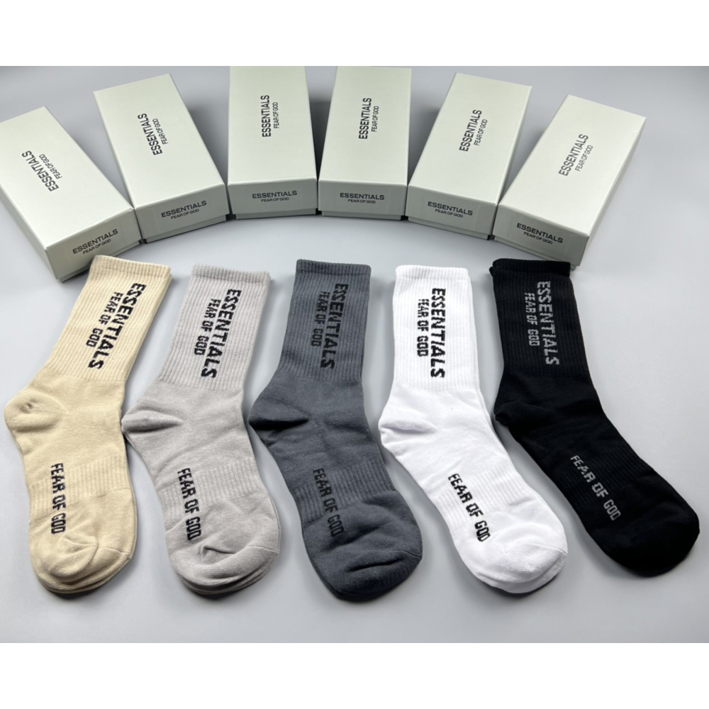 Fear Of God Essential FG Socks /Box - EUR FASHION