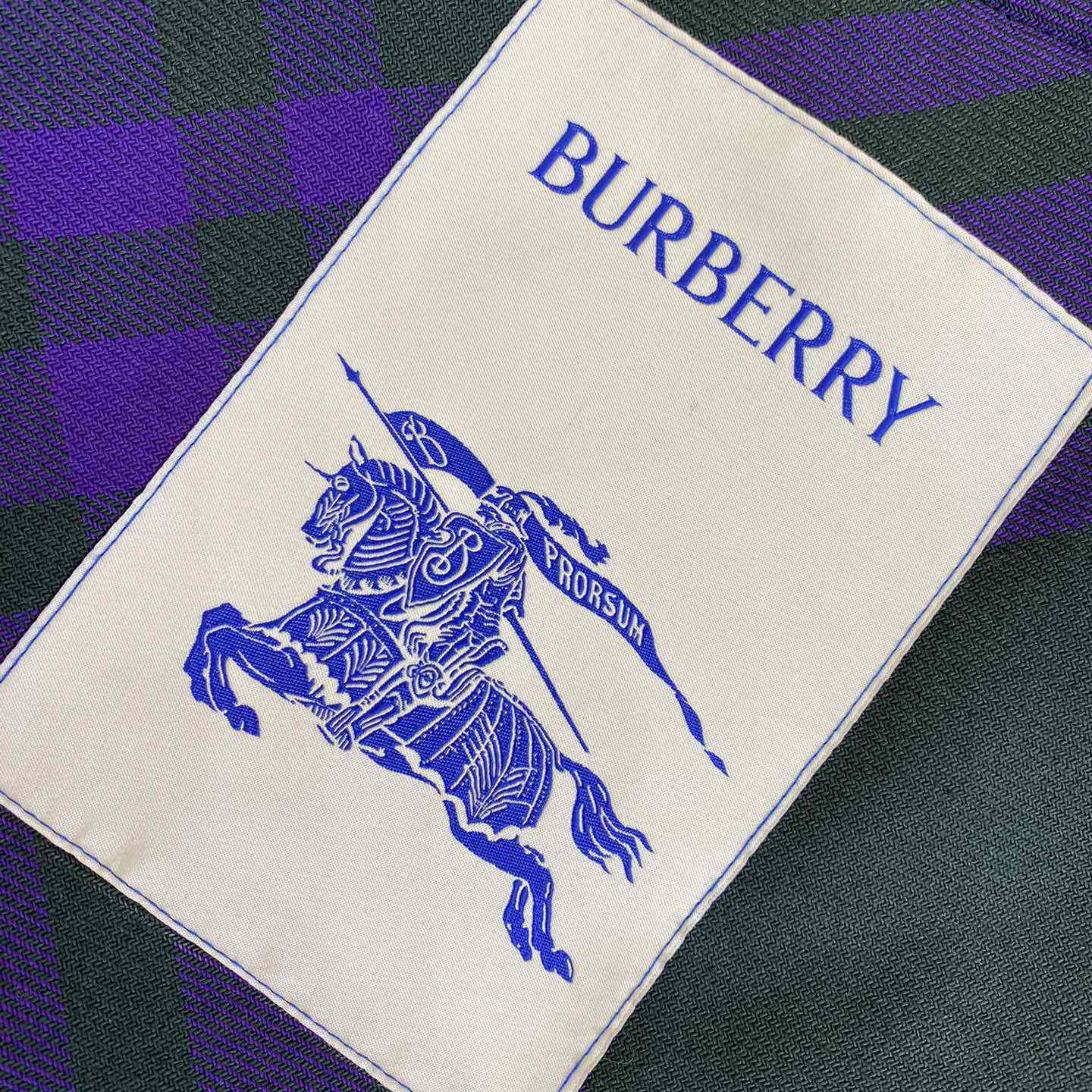 Burberry Checked-Pattern Reversible Twill Bomber Jacket - EUR FASHION