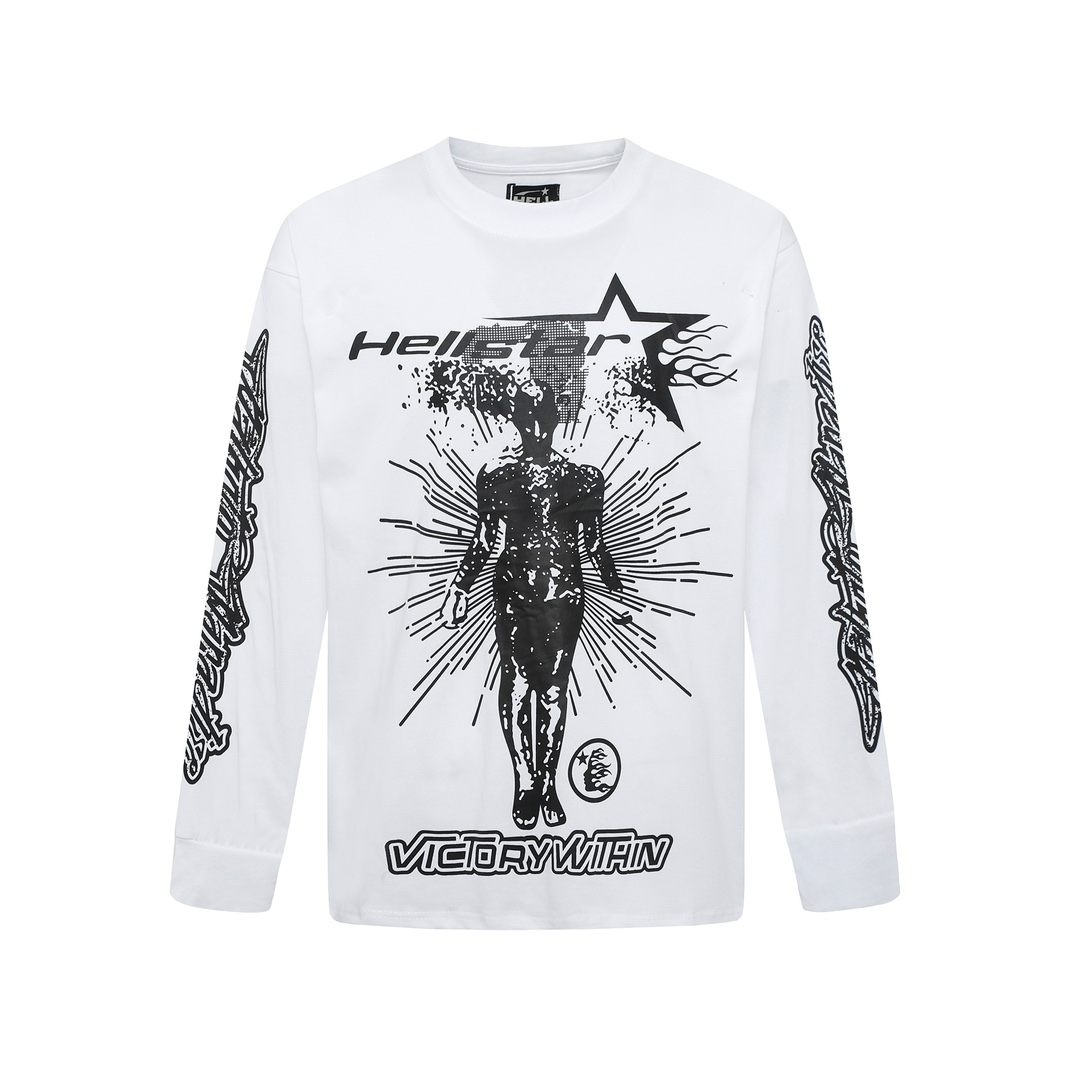 Hellstar Thermal Print Long Sleeve - EUR FASHION