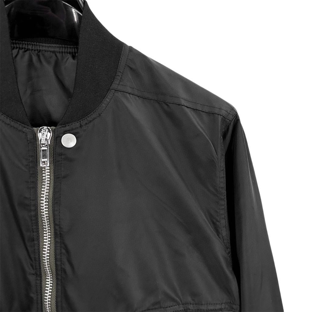 Rick Owens Bauhaus Flight Bomber Jacket  - EUR FASHION