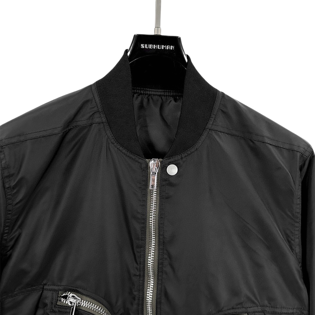 Rick Owens Bauhaus Flight Bomber Jacket  - EUR FASHION