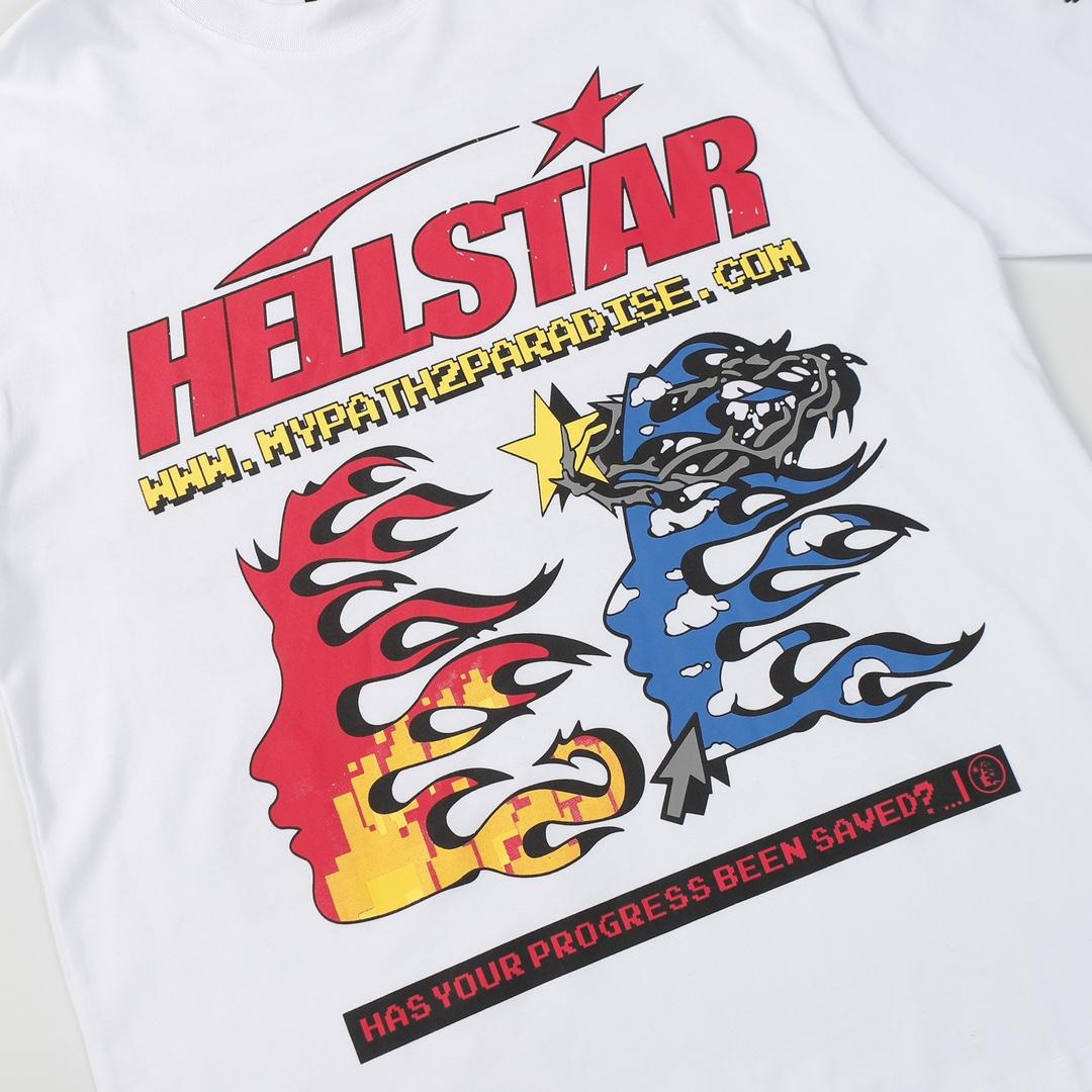 Hellstar Pixel Long Sleeve T-Shirt - EUR FASHION