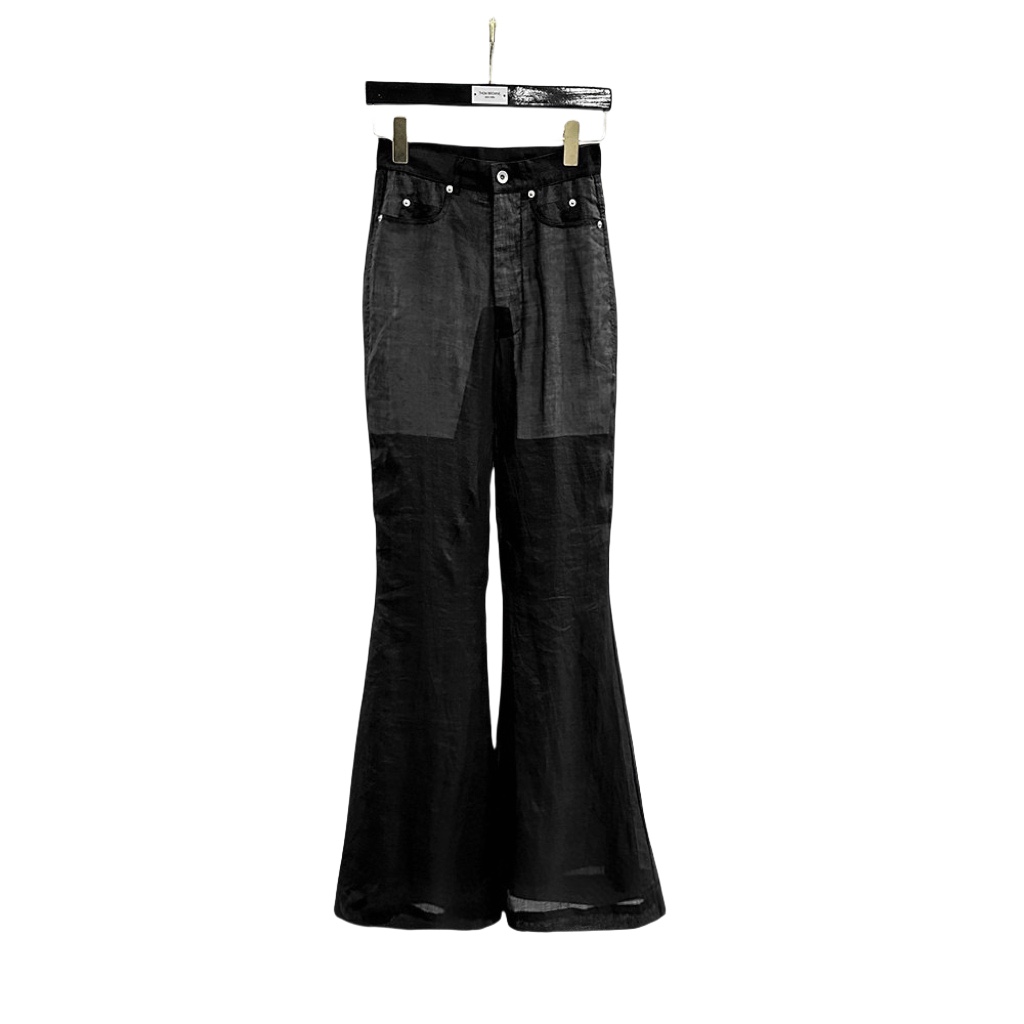 Rick Owens Bolan High-rise Bootcut Jeans - EUR FASHION