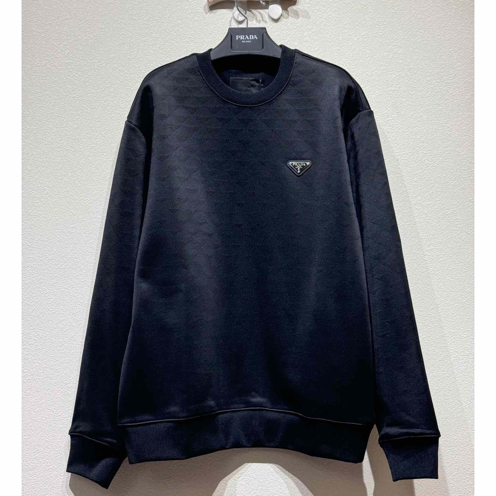 Prada Technical Fabric Sweatshirt - EUR FASHION