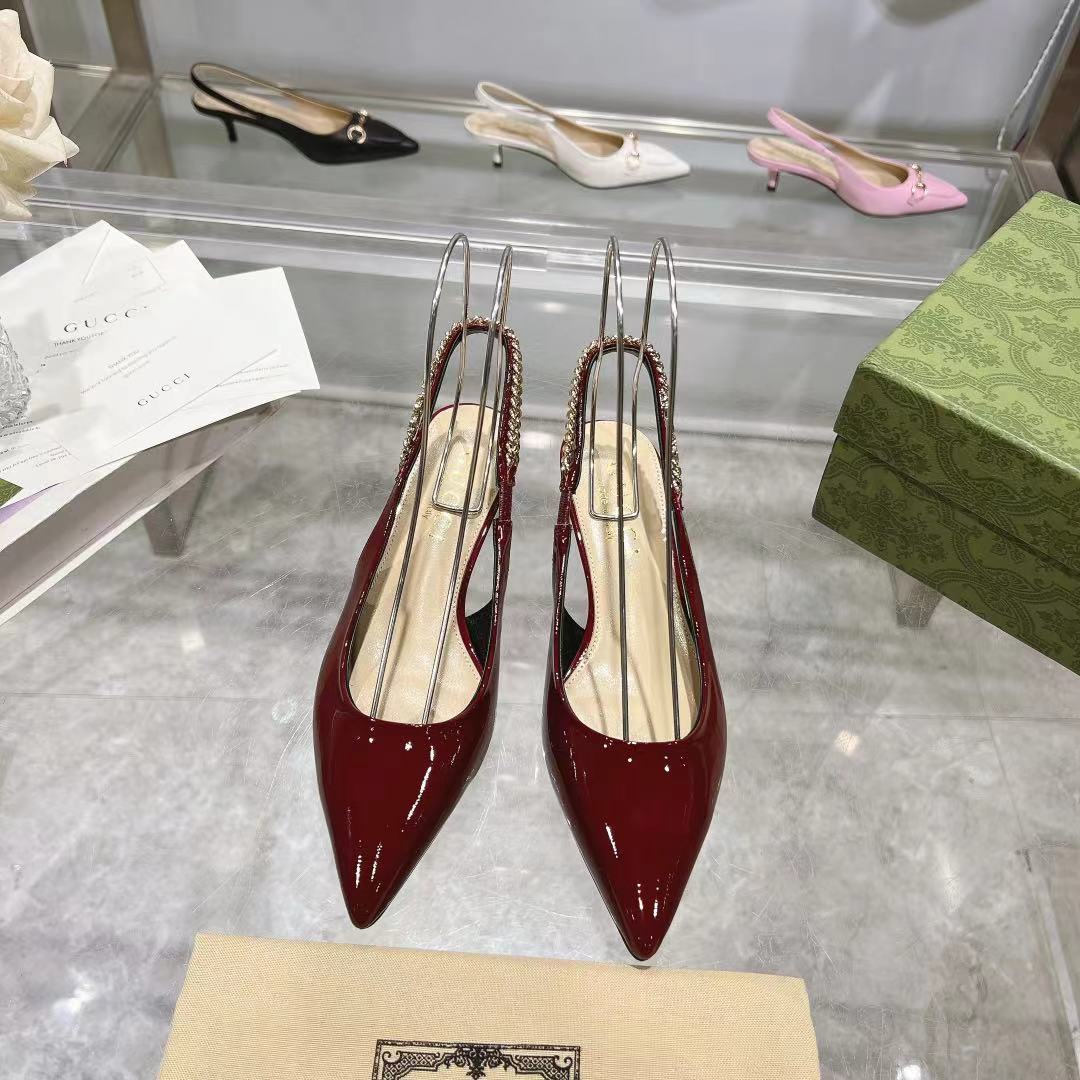 Gucci Signoria Slingback Pump - EUR FASHION