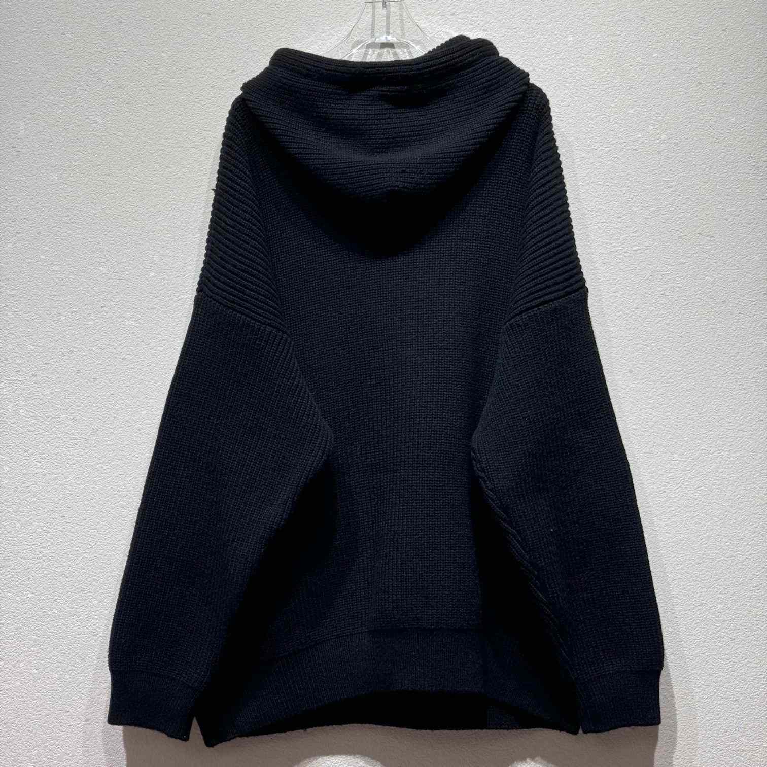 Celine Hooded Sweater In Ribbed Wool - EUR FASHION