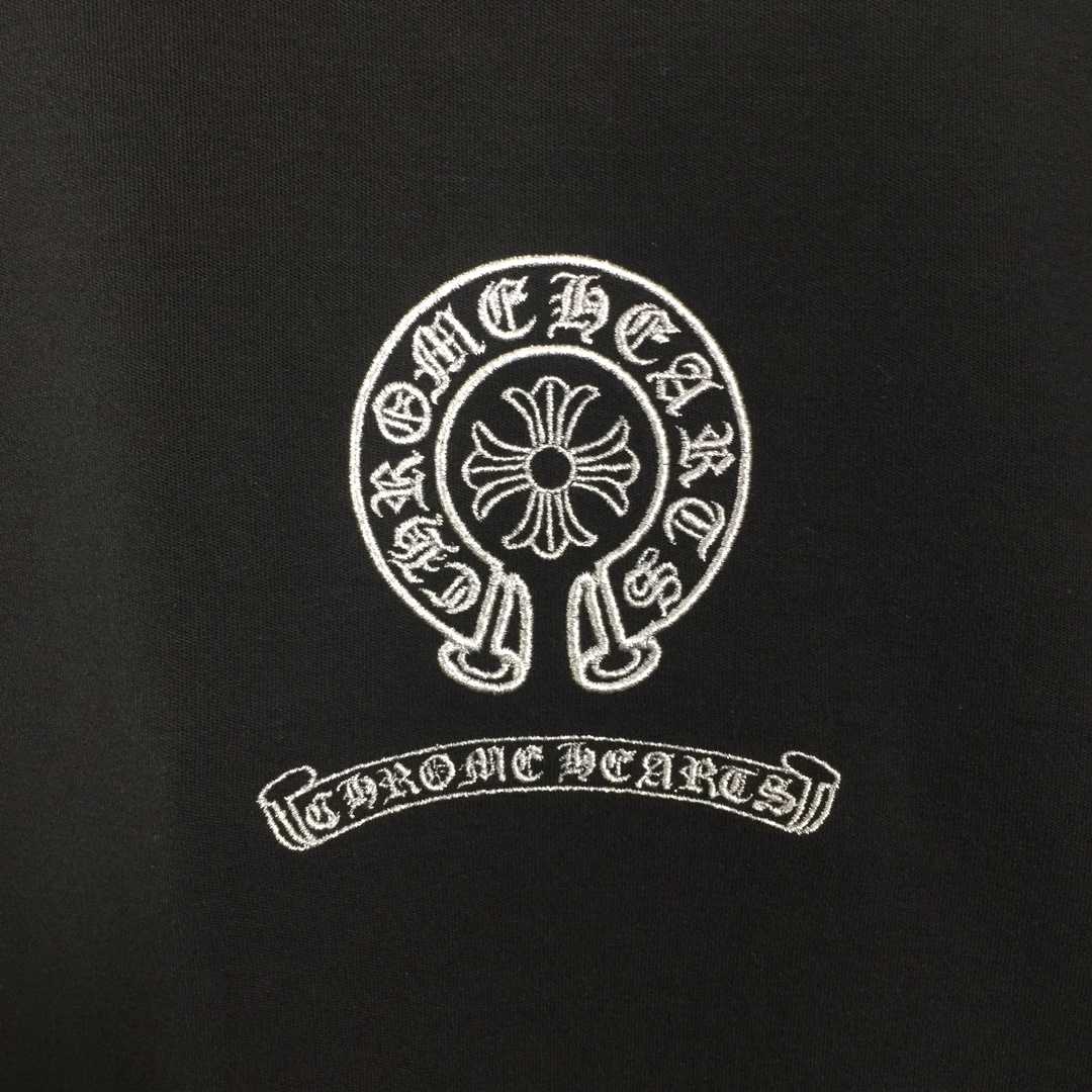 Chrome Hearts Logo Long-Sleeve Tee - EUR FASHION