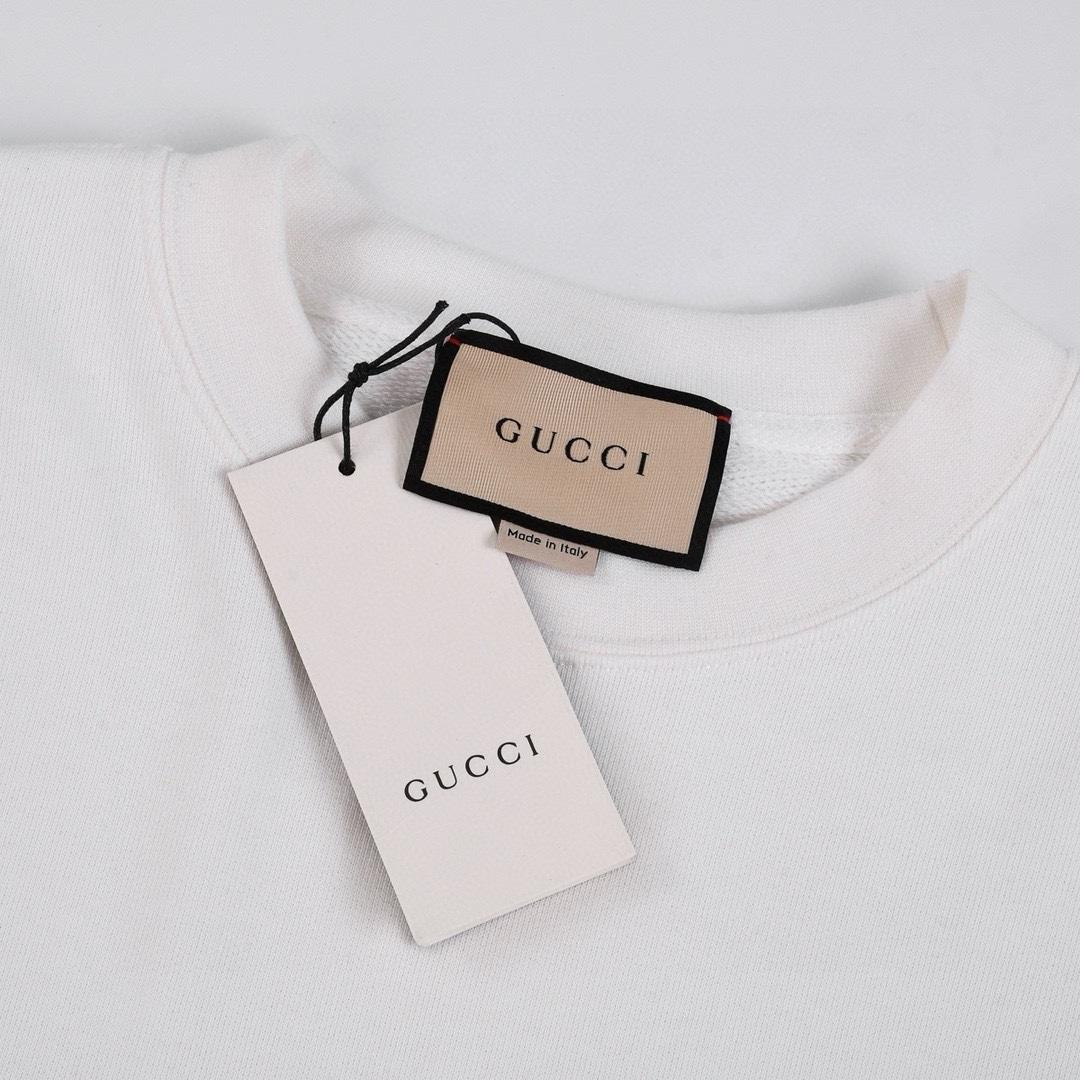 Gucci Cotton Sweatshirt  - EUR FASHION