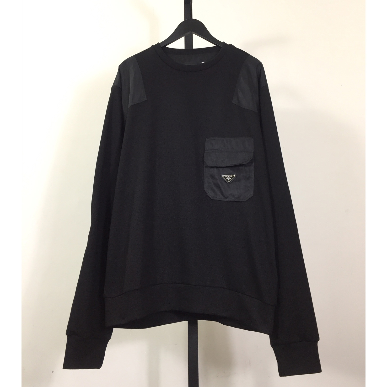 Prada Technical Fabric Sweatshirt - EUR FASHION