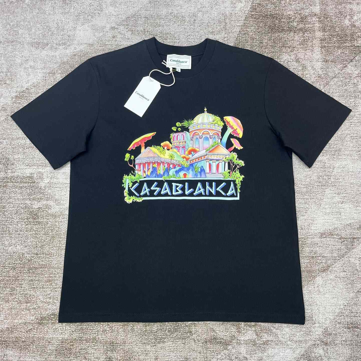 Casablanca The Road To Knowledge Printed T-shirt     C905 - EUR FASHION