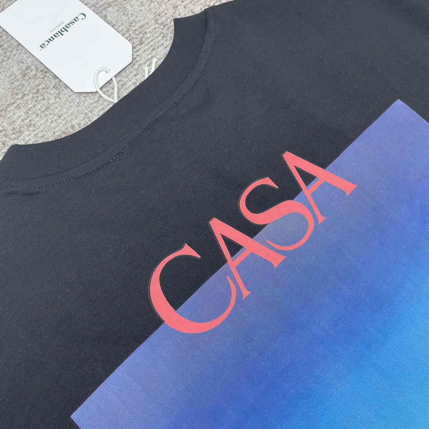 Casablanca Gradient Casa Logo T-shirt     C916 - EUR FASHION