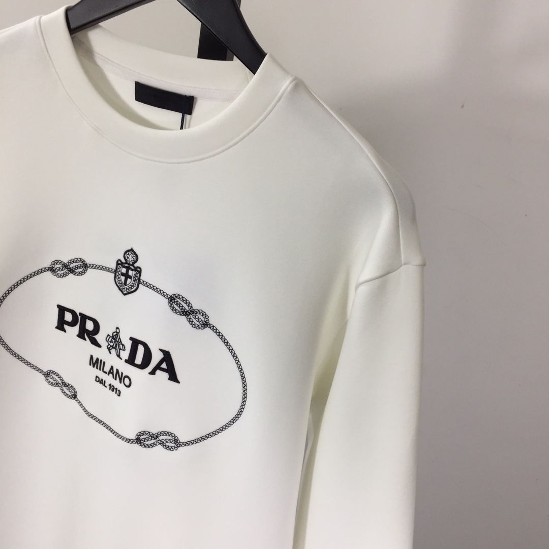 Prada Cotton Sweatshirt - EUR FASHION