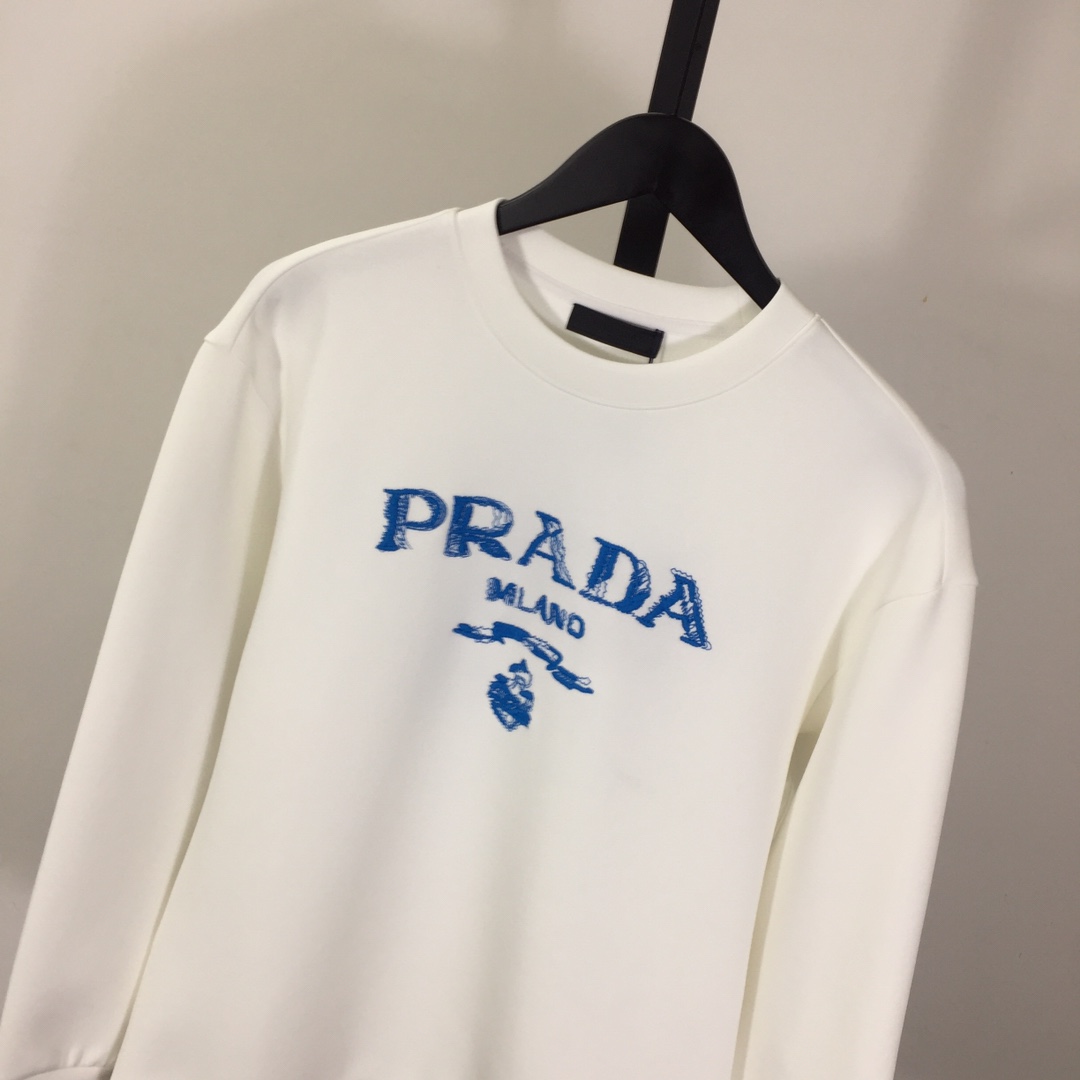 Prada Cotton Sweatshirt - EUR FASHION