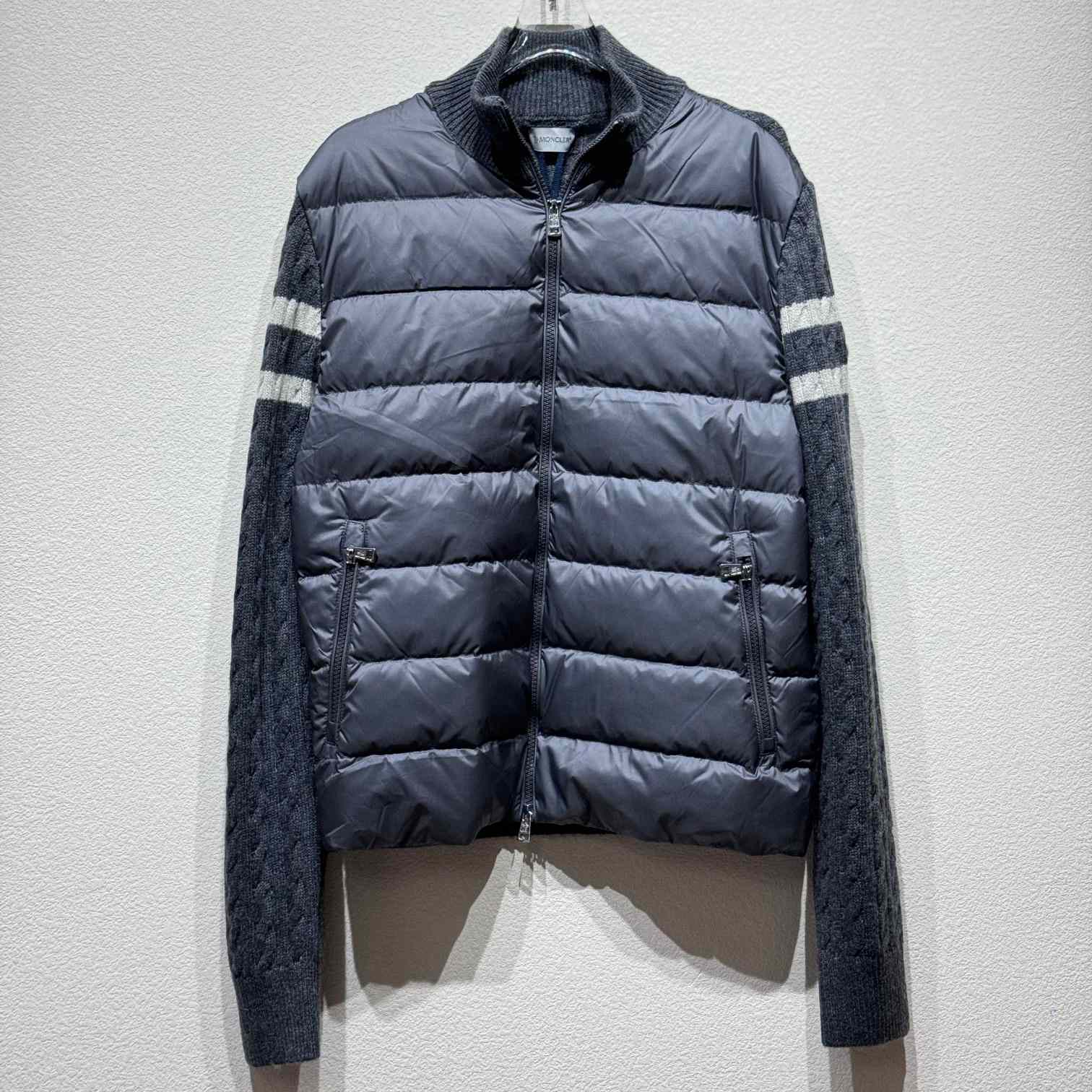 Moncler Padded Wool Zip-up Cardigan - EUR FASHION