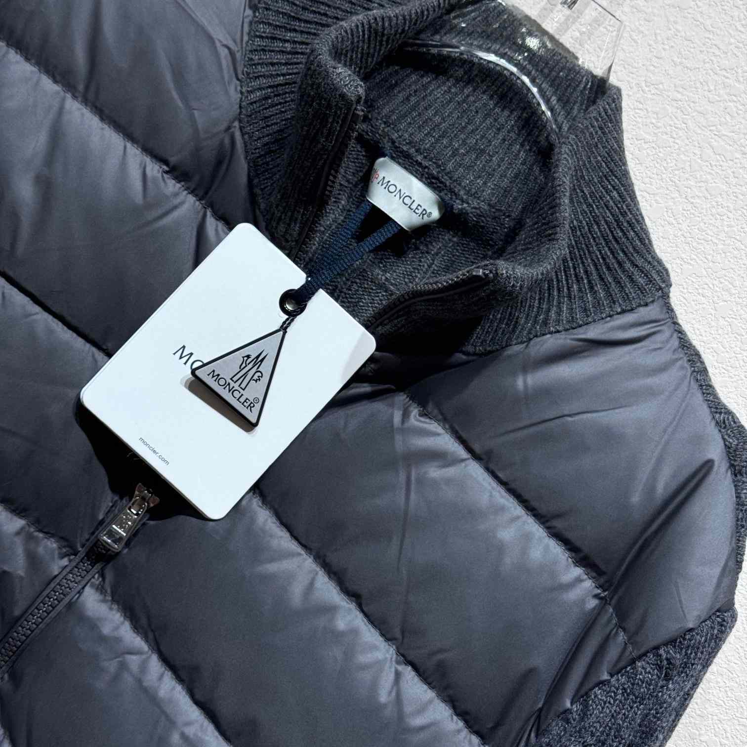 Moncler Padded Wool Zip-up Cardigan - EUR FASHION