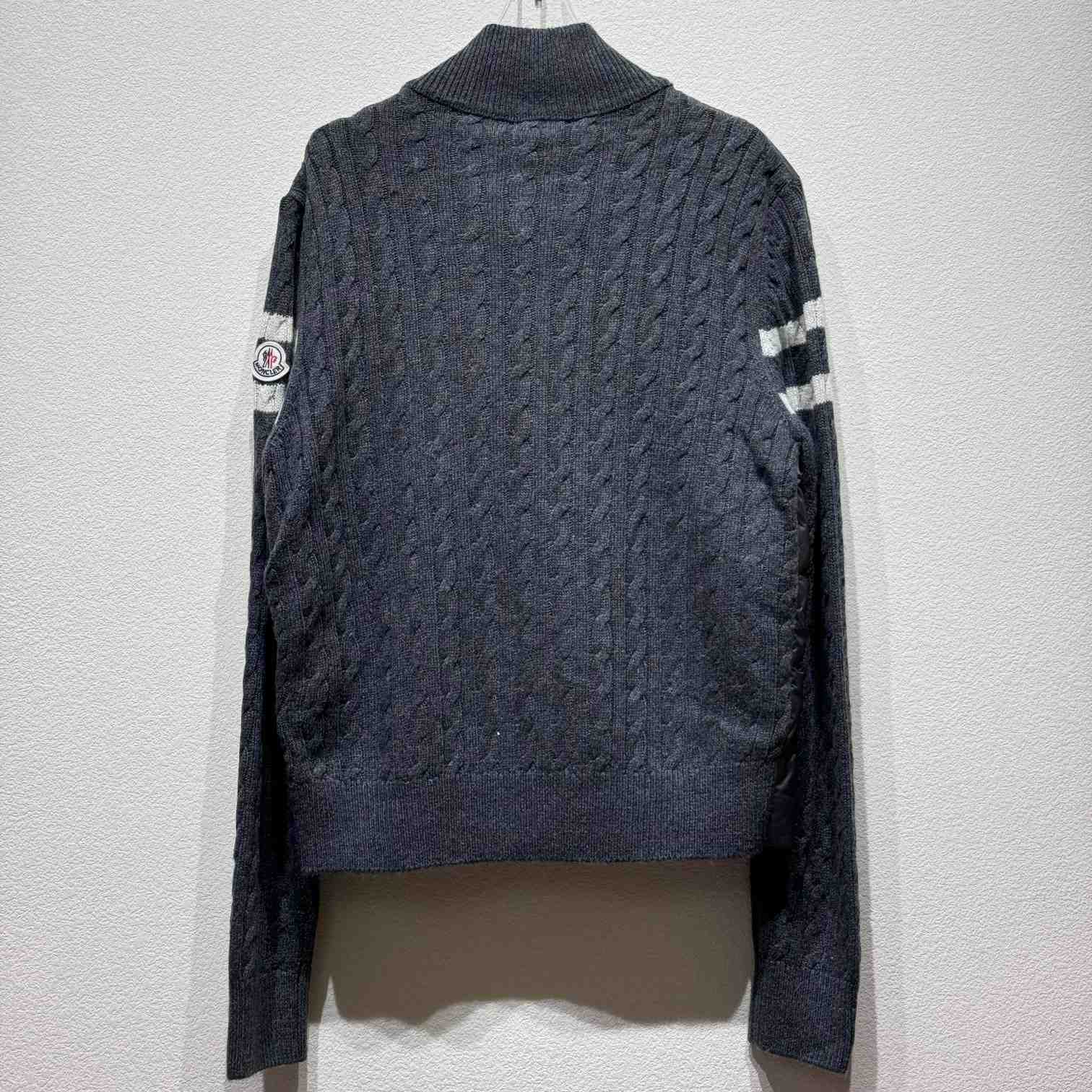 Moncler Padded Wool Zip-up Cardigan - EUR FASHION