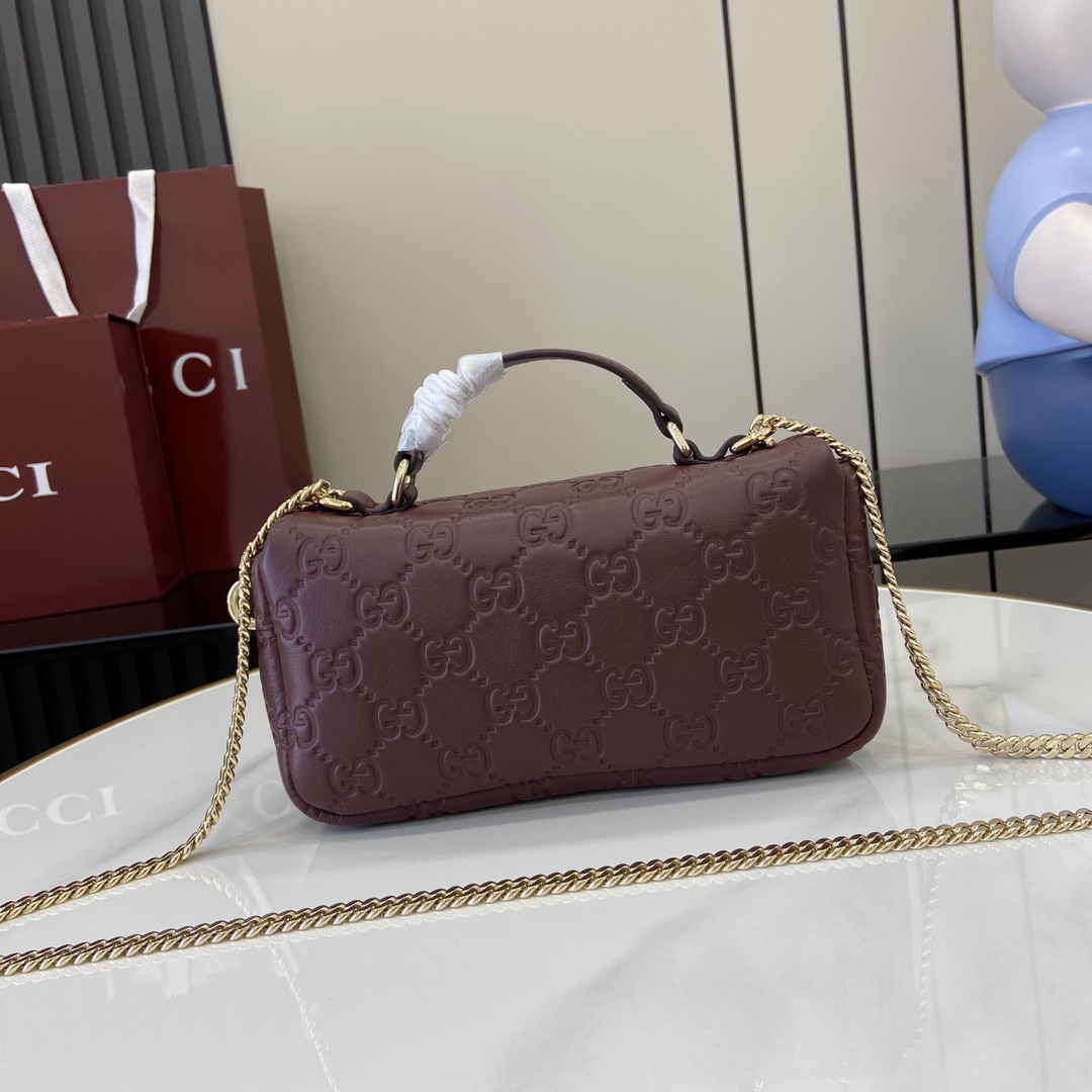 Gucci GG Milano Mini Top Handle Bag - EUR FASHION