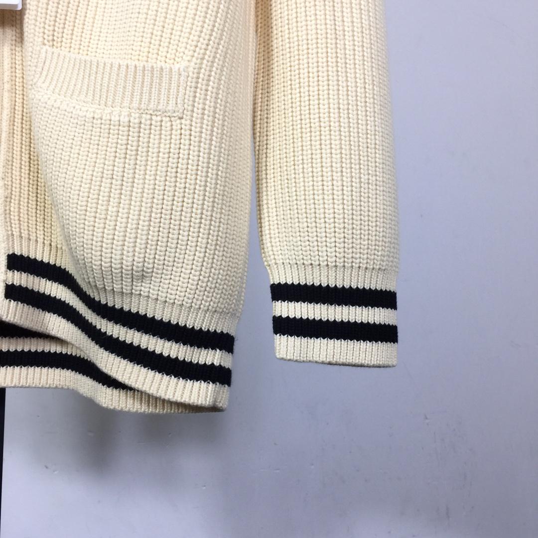 Celine College Cardigan In Cotton  - EUR FASHION