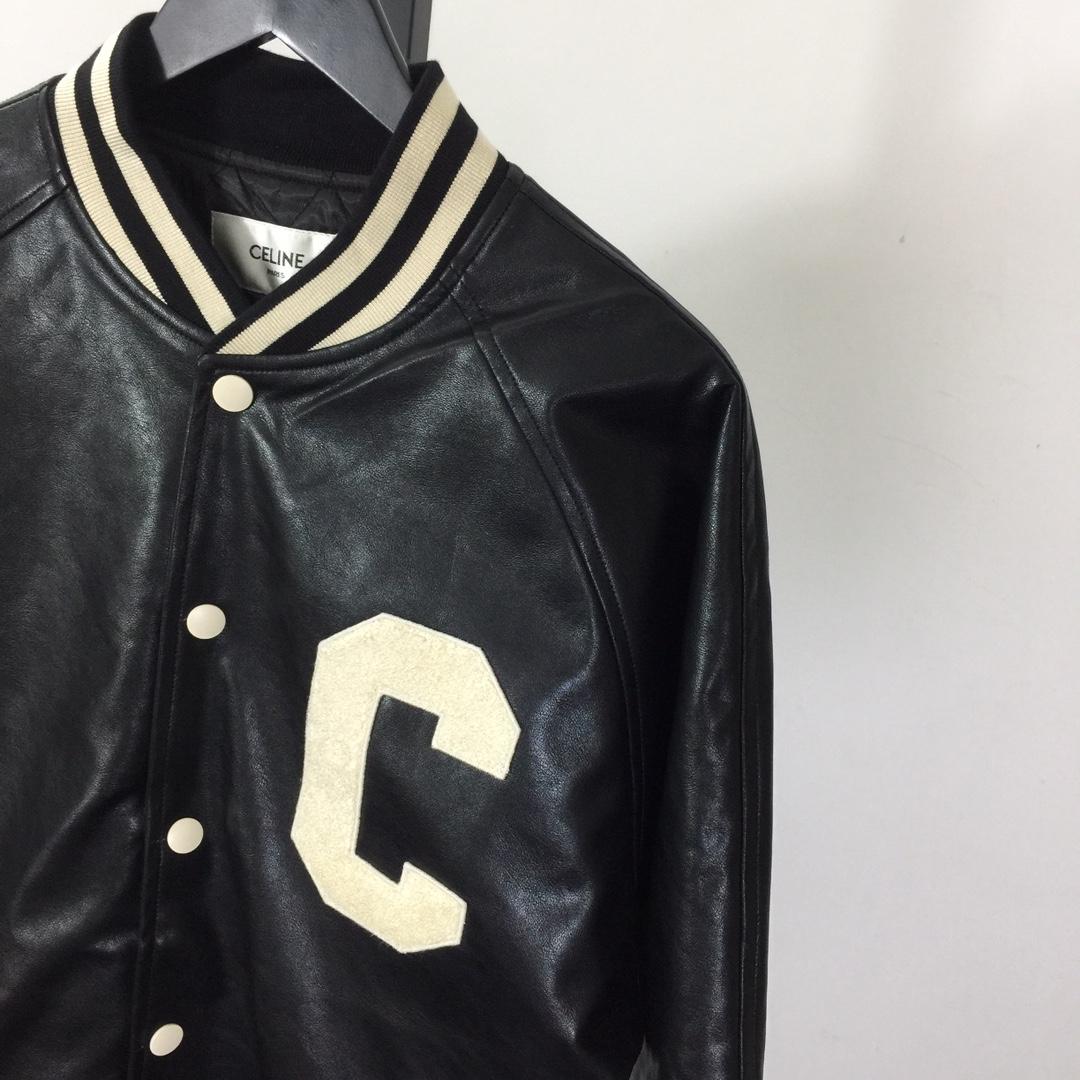 Celine Oversized Teddy Jacket In Calfskin  - EUR FASHION