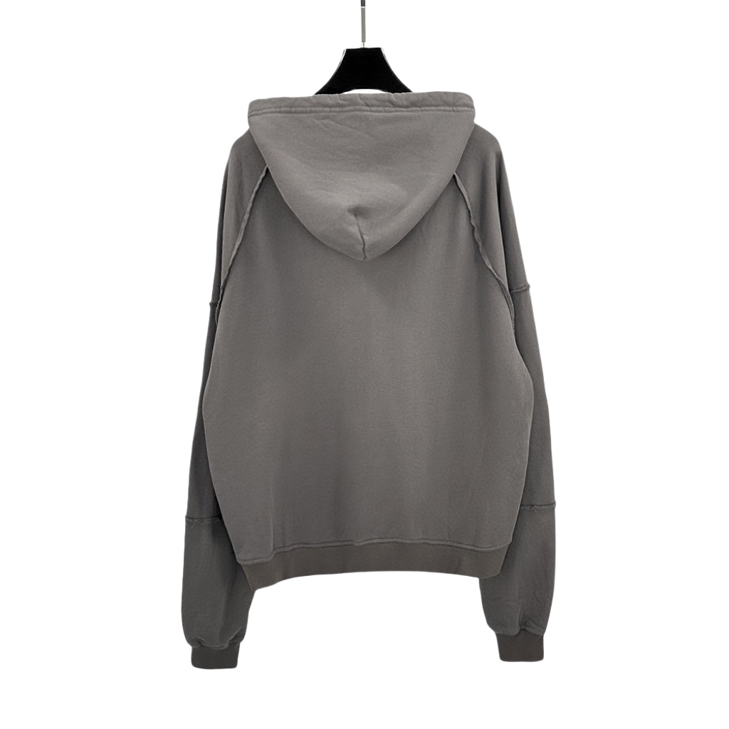 Rick Owens Cotton Zip-up Hoodie - EUR FASHION