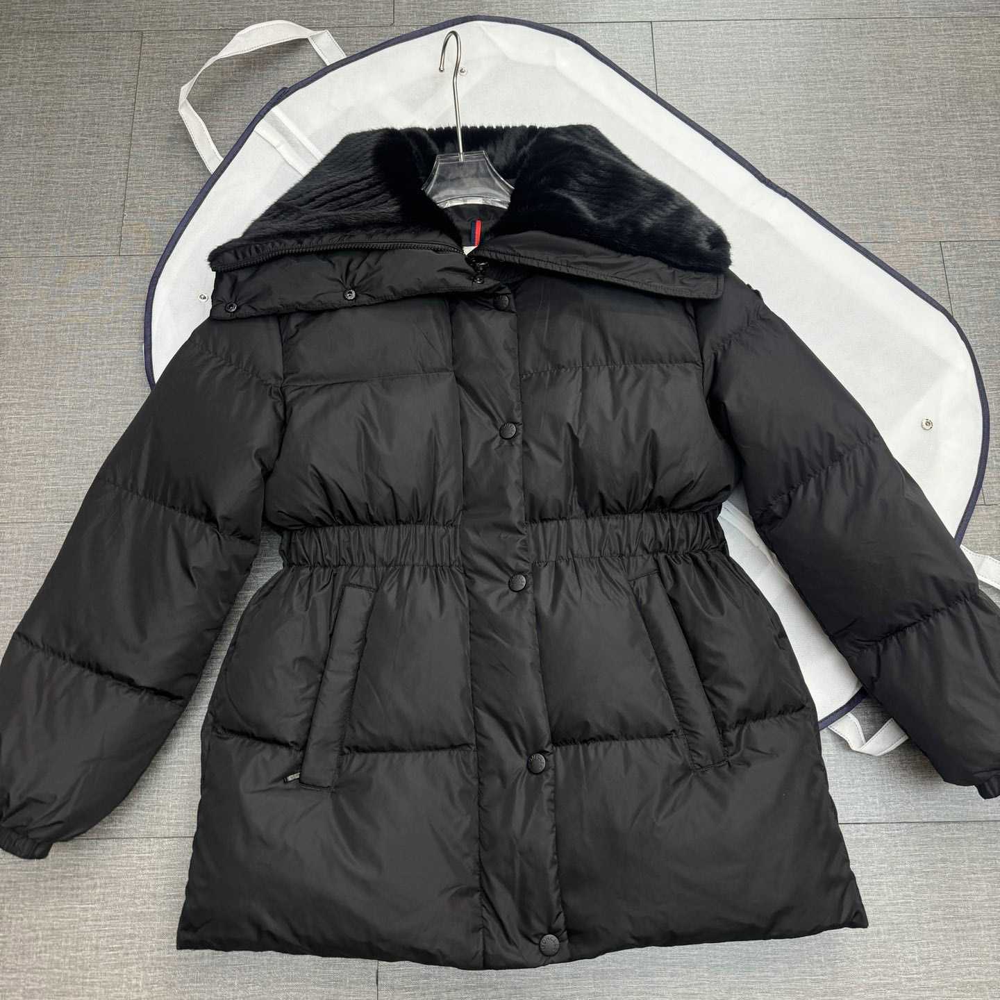 Moncler Bruneaux Long Down Jacket - EUR FASHION