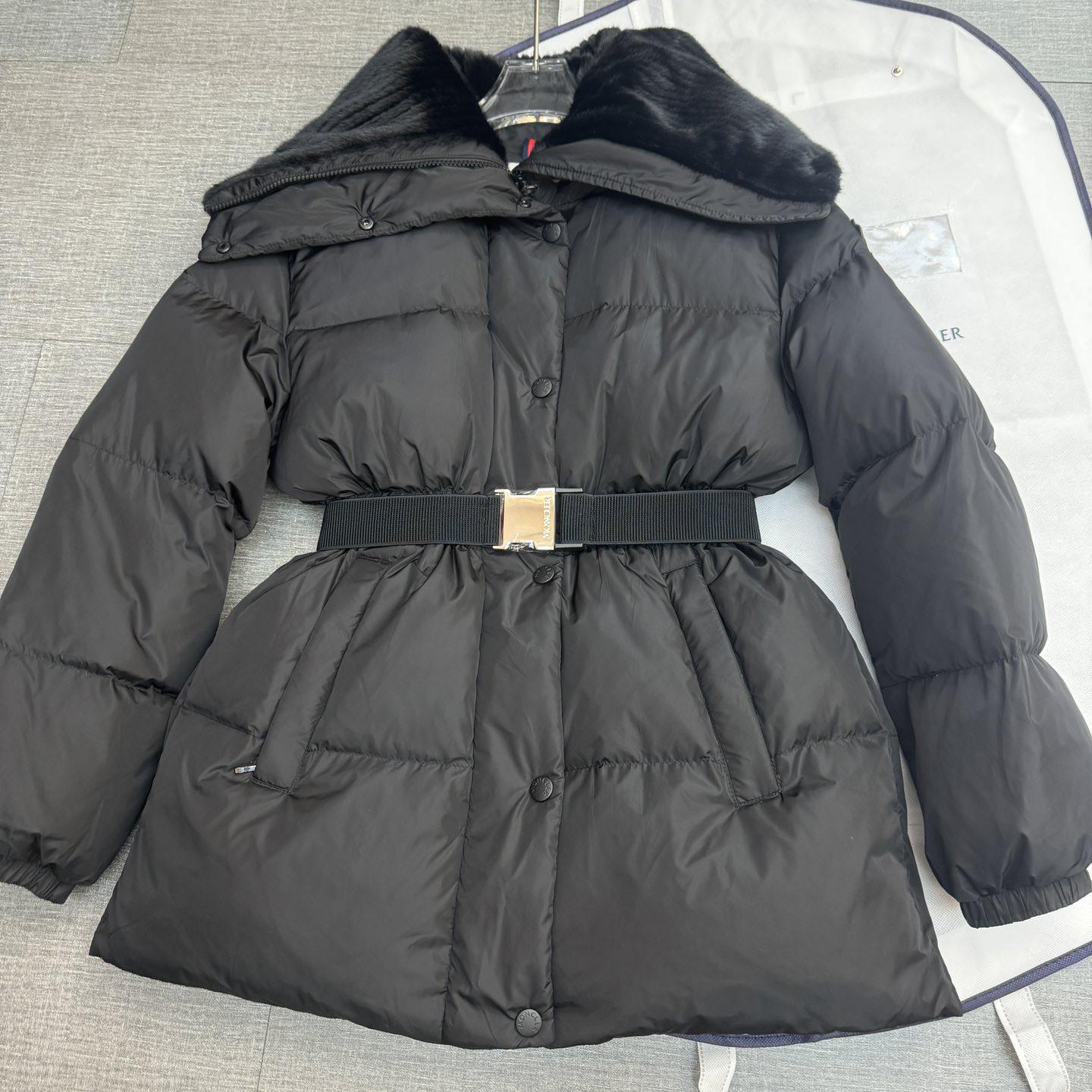 Moncler Bruneaux Long Down Jacket - EUR FASHION