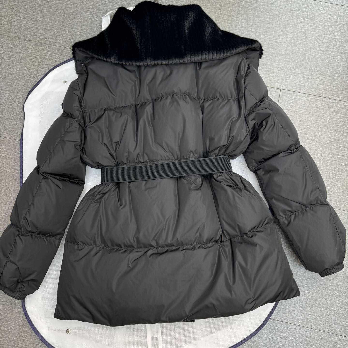 Moncler Bruneaux Long Down Jacket - EUR FASHION